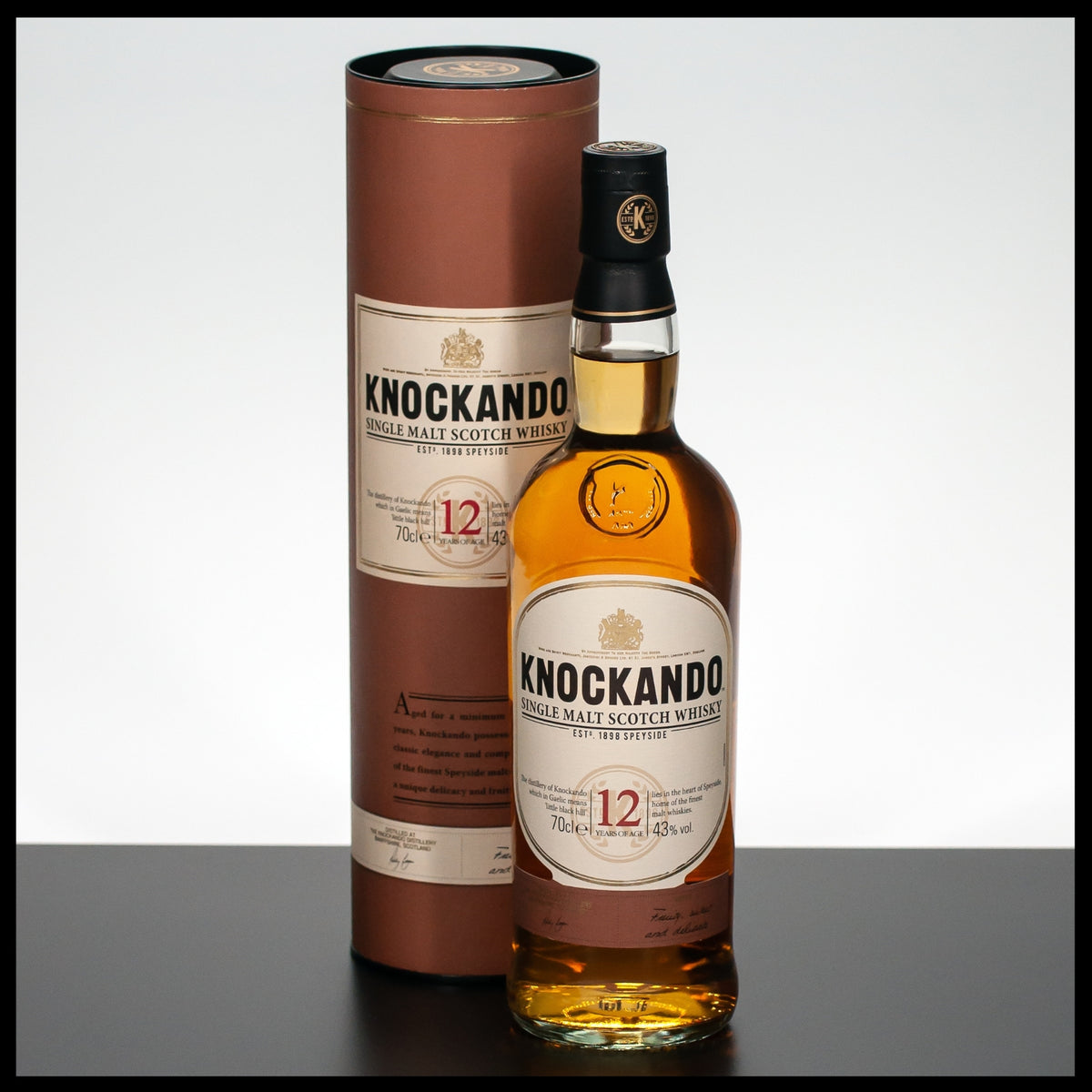 Knockando 12 YO 0,7L - 43% Vol. - Trinklusiv