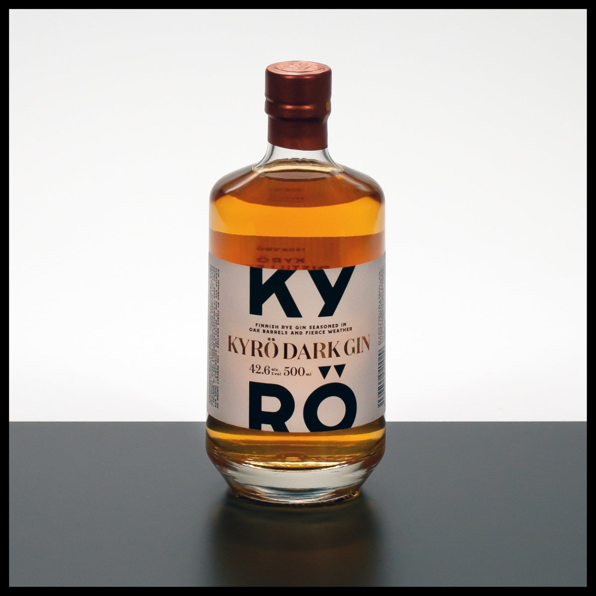 Kyrö Dark Gin 0,5L - 42,6% - Trinklusiv