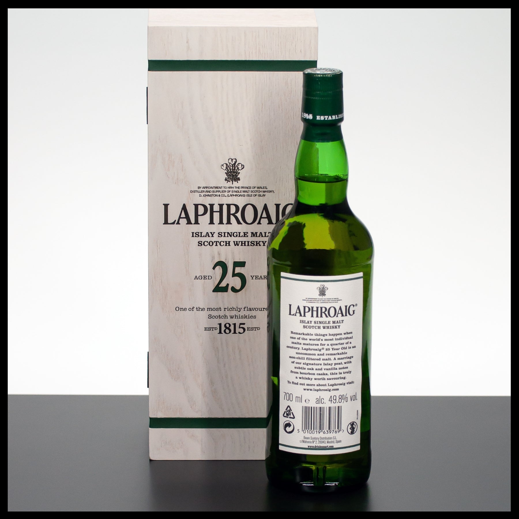 Laphroaig 25 YO Cask Strength 2020 0,7L - 49,8% - Trinklusiv