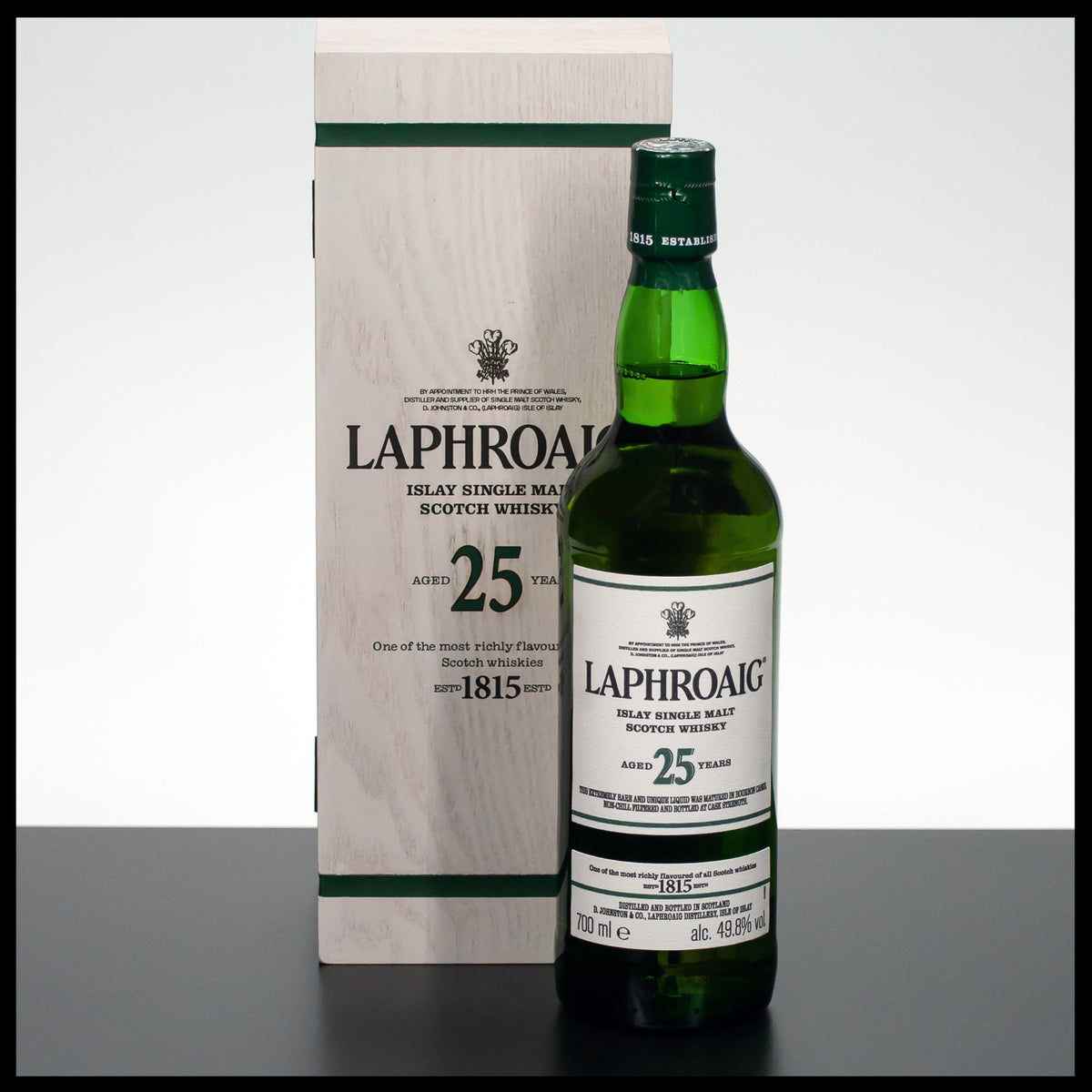 Laphroaig 25 YO Cask Strength 2020 0,7L - 49,8% - Trinklusiv