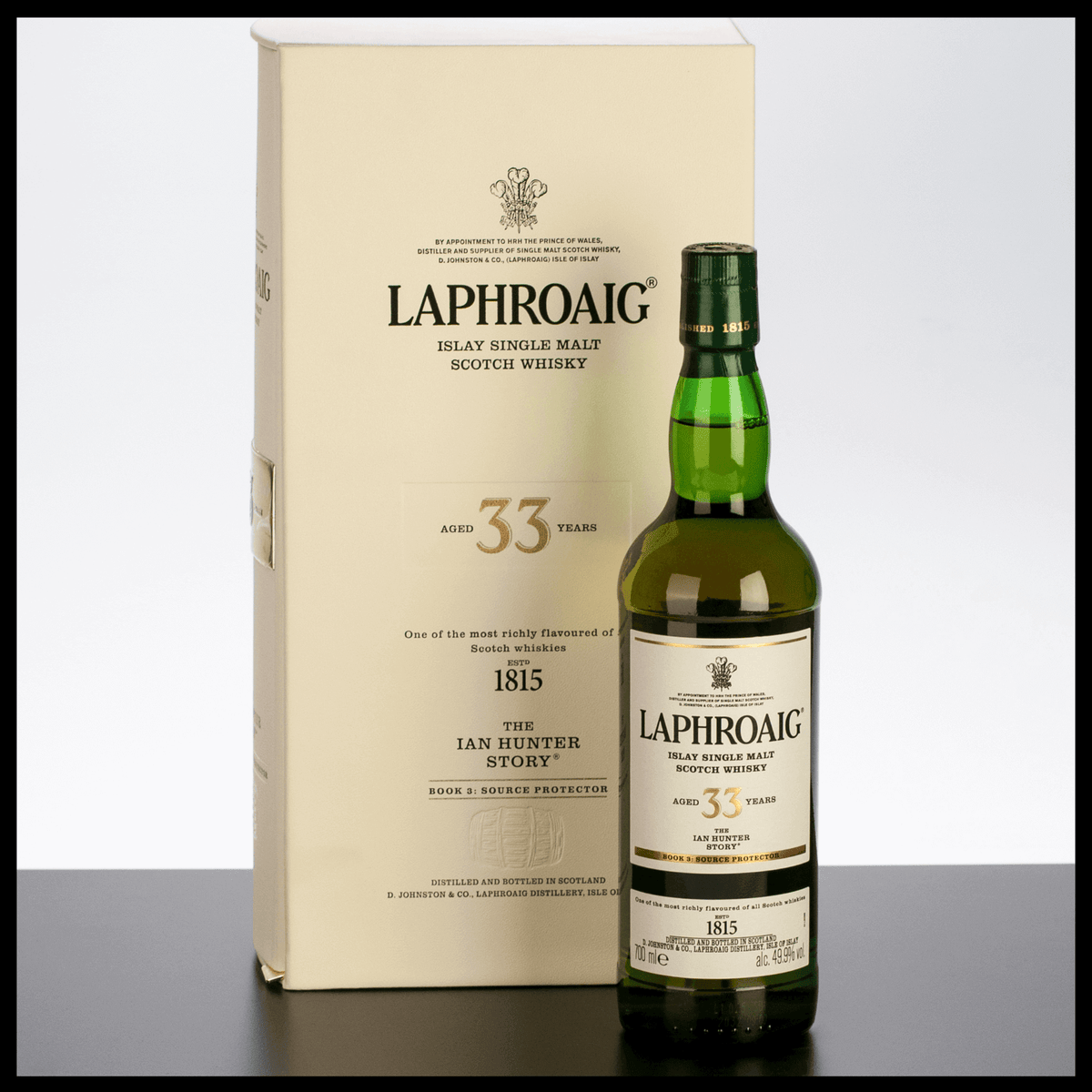 Laphroaig 33 YO Ian Hunter Book 3 0,7L - 49,9% Vol. - Trinklusiv