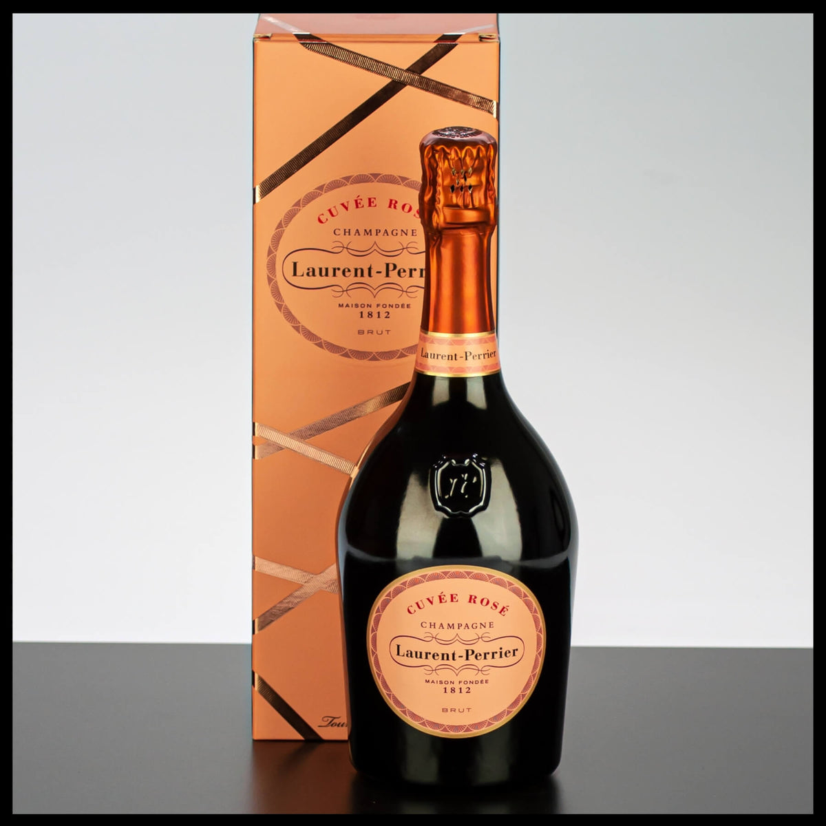 Laurent Perrier Cuvée Rosé Brut mit Geschenkkarton 0,75L - 12% Vol. - Trinklusiv