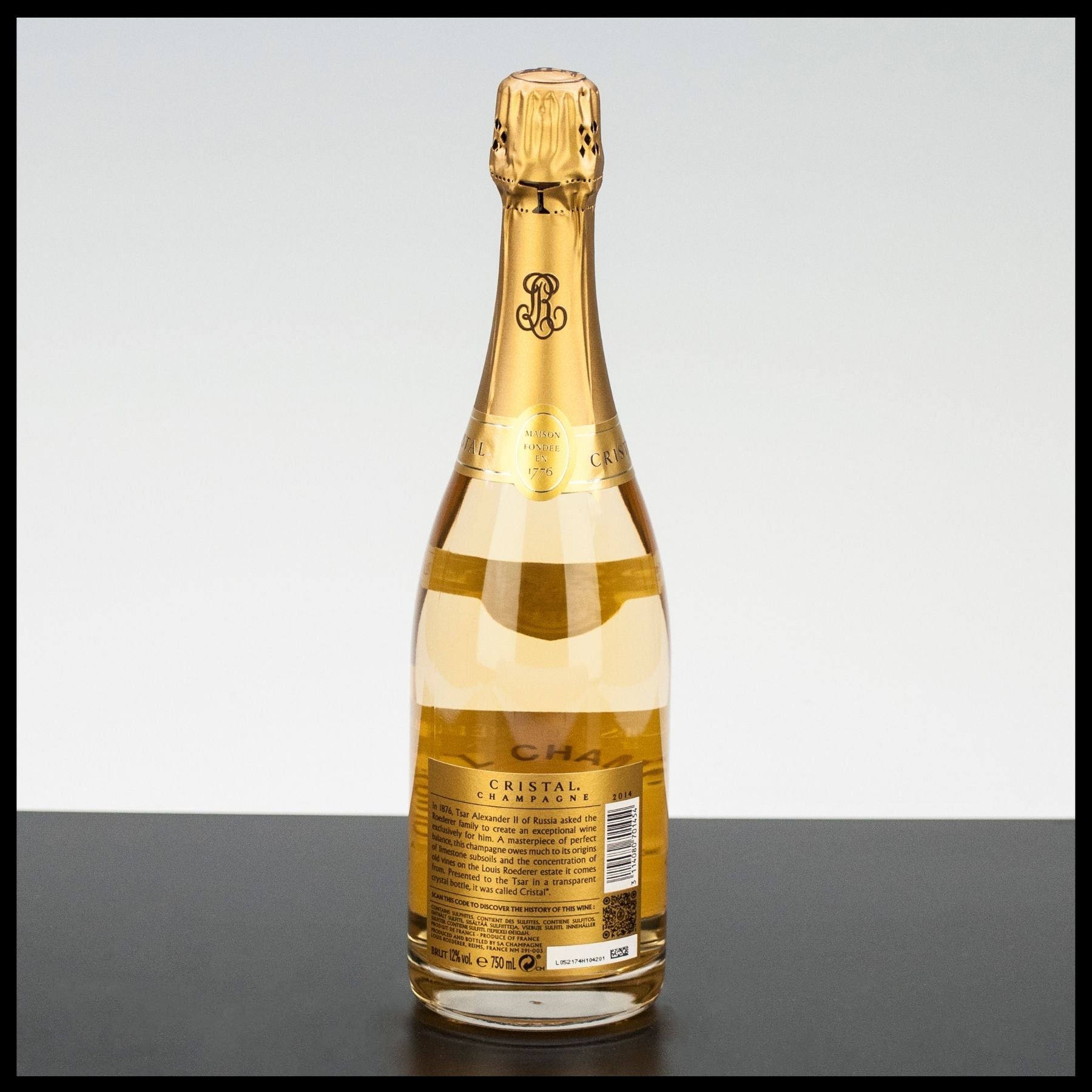 Louis Roederer Cristal 2014 0,75L - 12% Vol. - Trinklusiv
