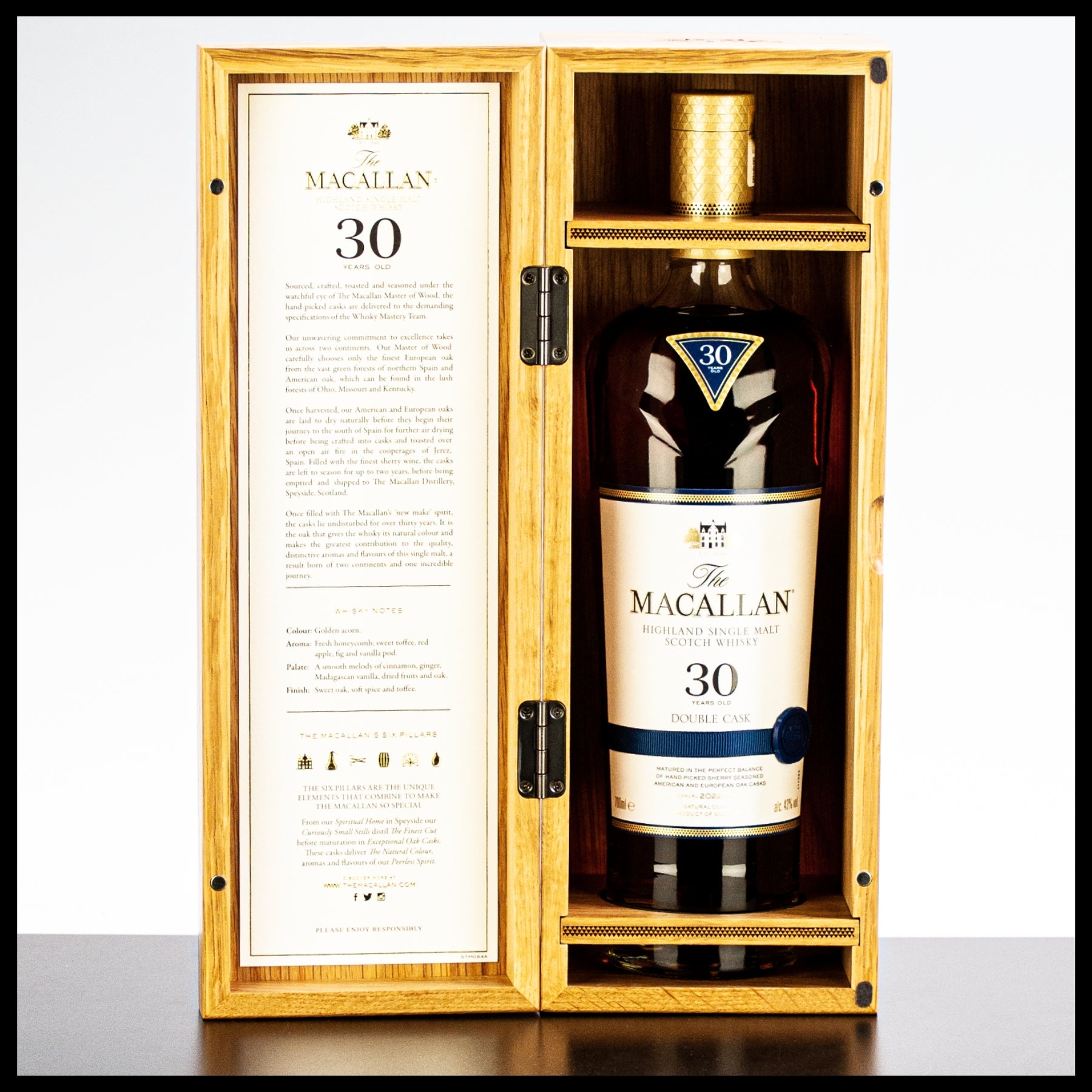 Macallan 30 YO Double Cask 2022 Release 0,7L - 43% Vol. - Trinklusiv