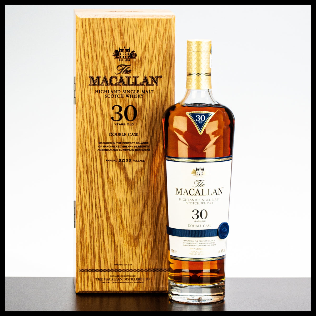 Macallan 30 YO Double Cask 2022 Release 0,7L - 43% Vol. - Trinklusiv