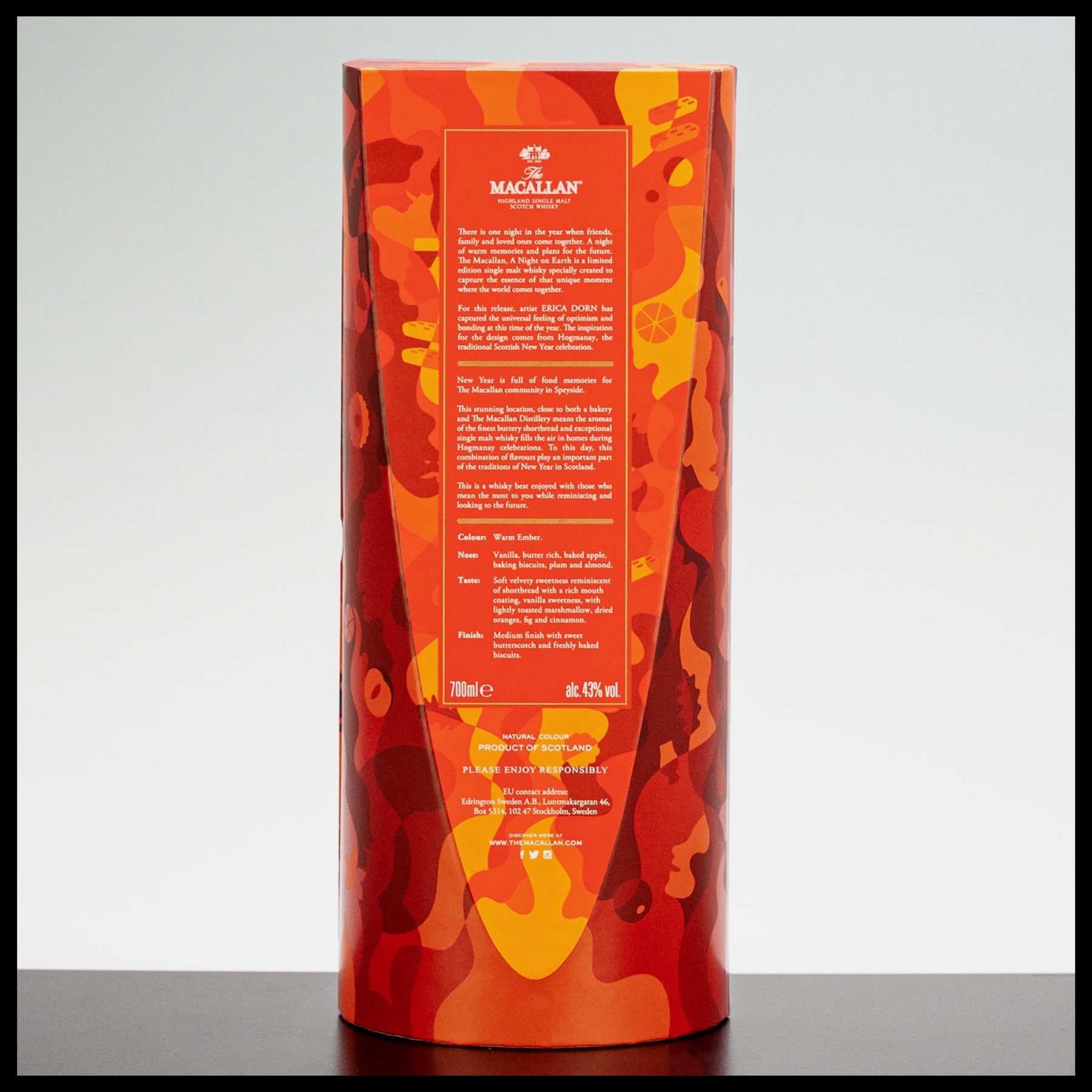 Macallan A Night on Earth Whisky 0,7L - 43% Vol. - Trinklusiv