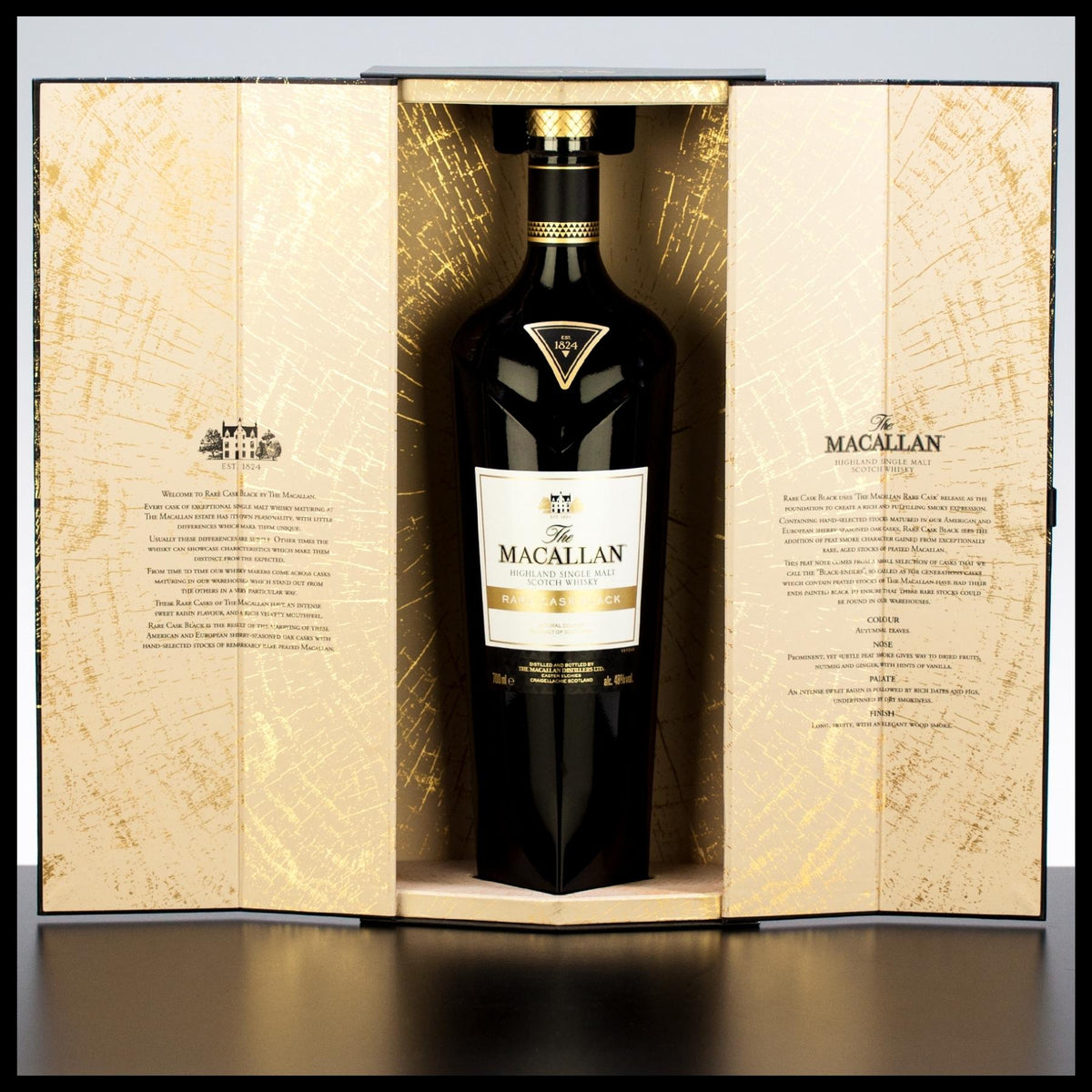 Macallan Rare Cask Black Single Malt Whisky 0,7L - 48% Vol. - Trinklusiv