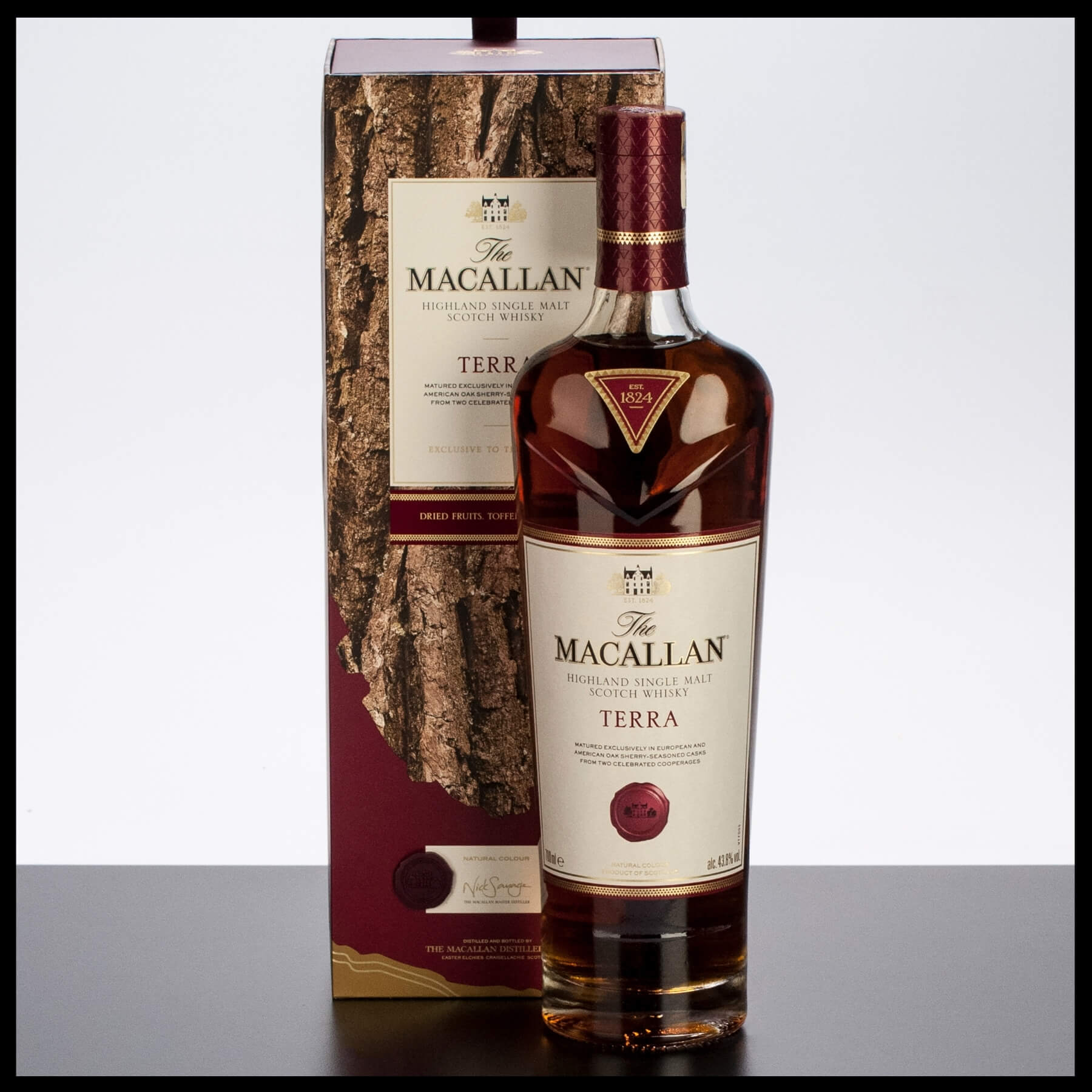 Macallan Terra Highland Single Malt Whisky 0,7L - 43,8% Vol