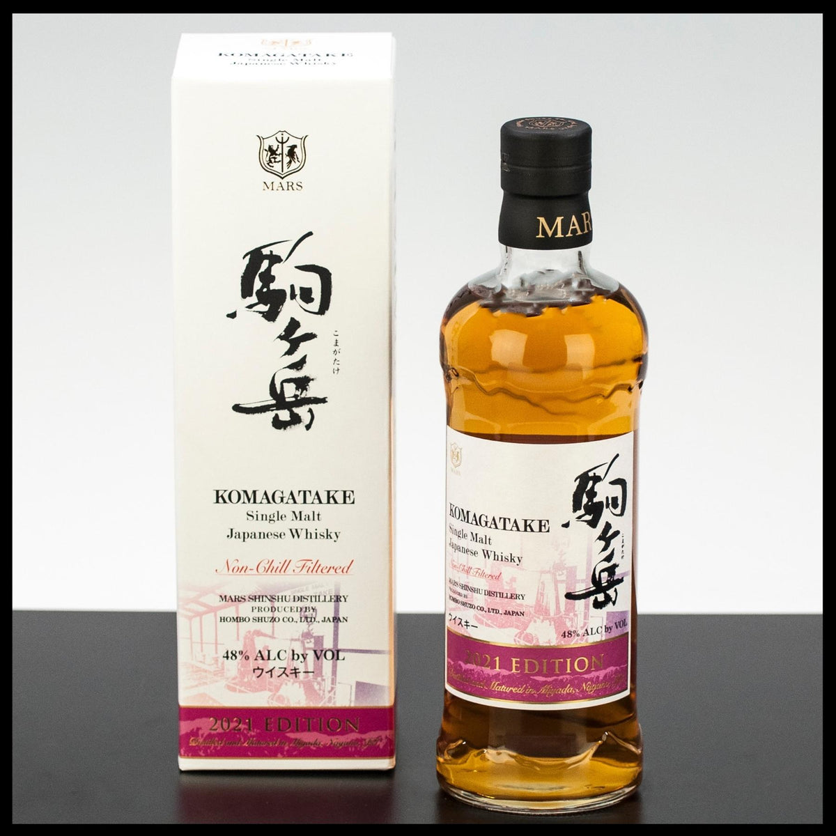 Mars Komagatake Limited Edition 2021 Shinshu Aging 0,7L - 48% Vol. - Trinklusiv