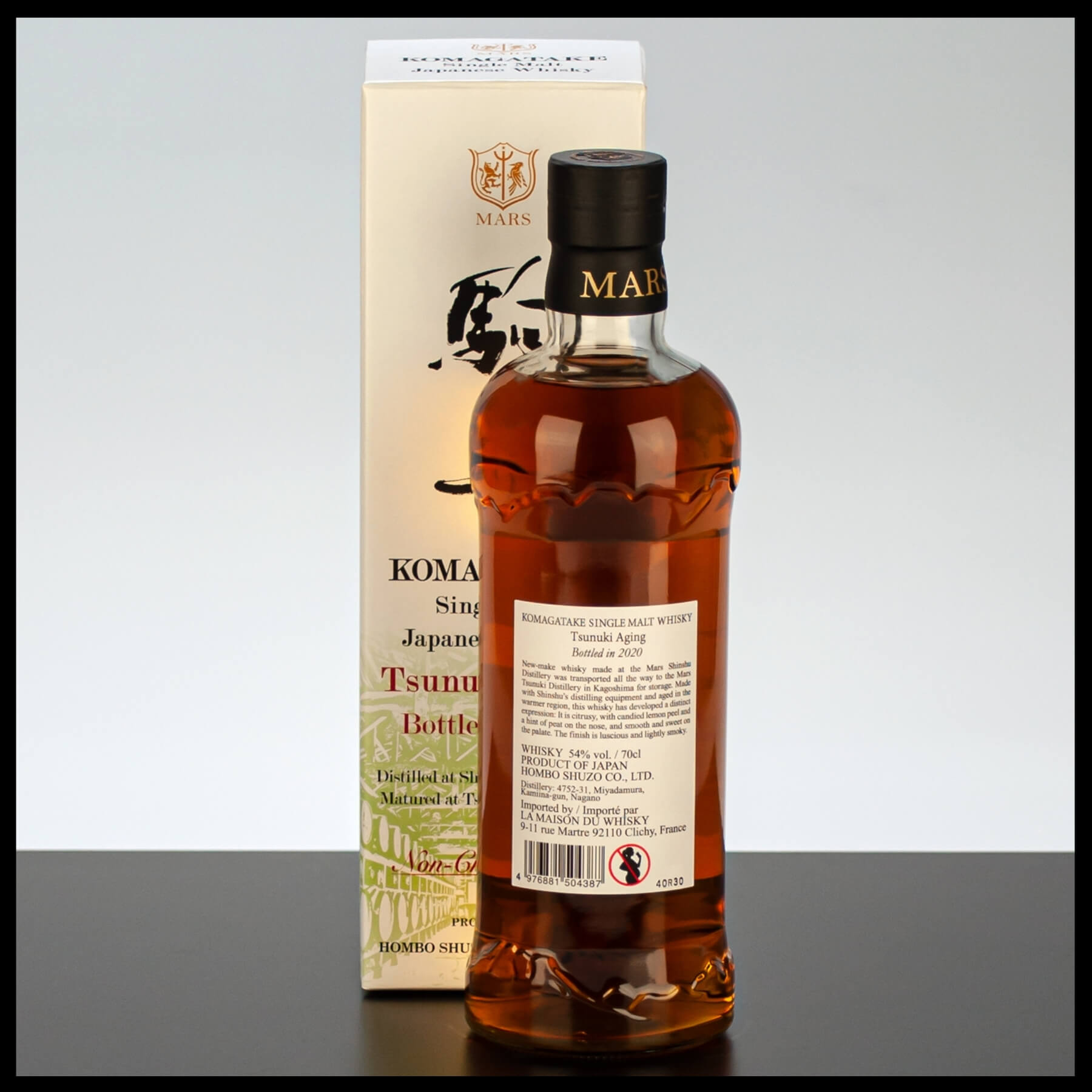 Mars Komagatake Tsunuki Aging 2020 0,7L - 54% Vol. - Trinklusiv