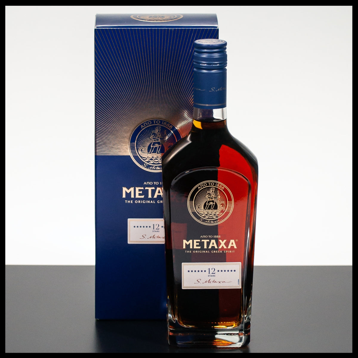 Metaxa 12 Stars 0,7L - 40% Vol. - Trinklusiv