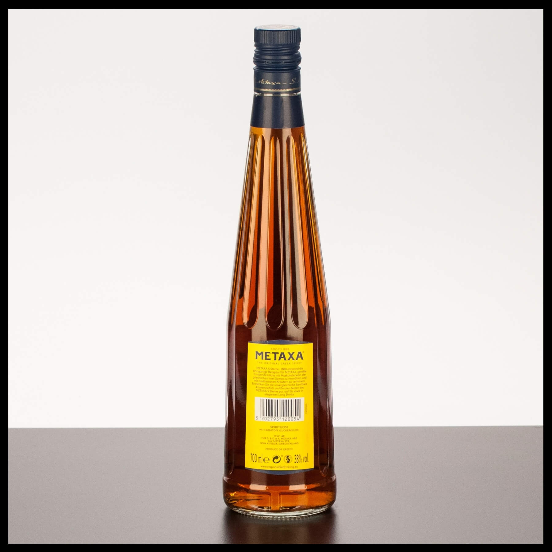 Metaxa 5 Stars 0,7L - 38% Vol. - Trinklusiv