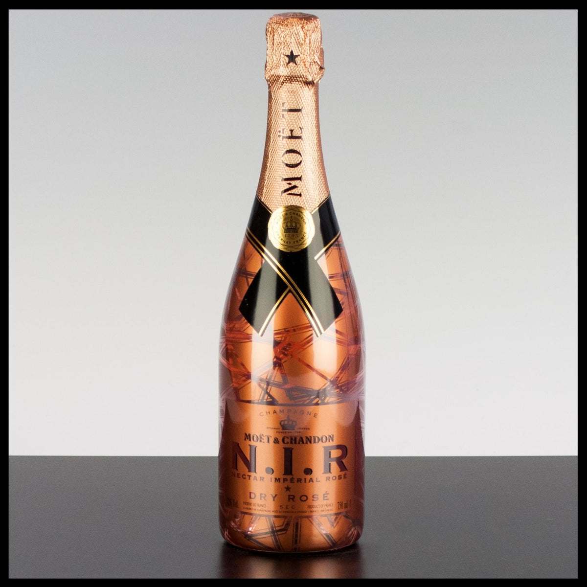 Moët & Chandon Nectar Imperial Rosé mit LED 0,75L - 12% Vol. - Trinklusiv