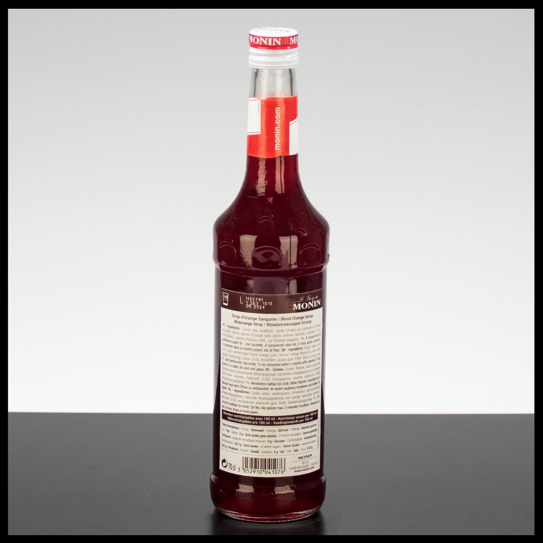 Monin Sirup Blutorange 0,7L - Trinklusiv