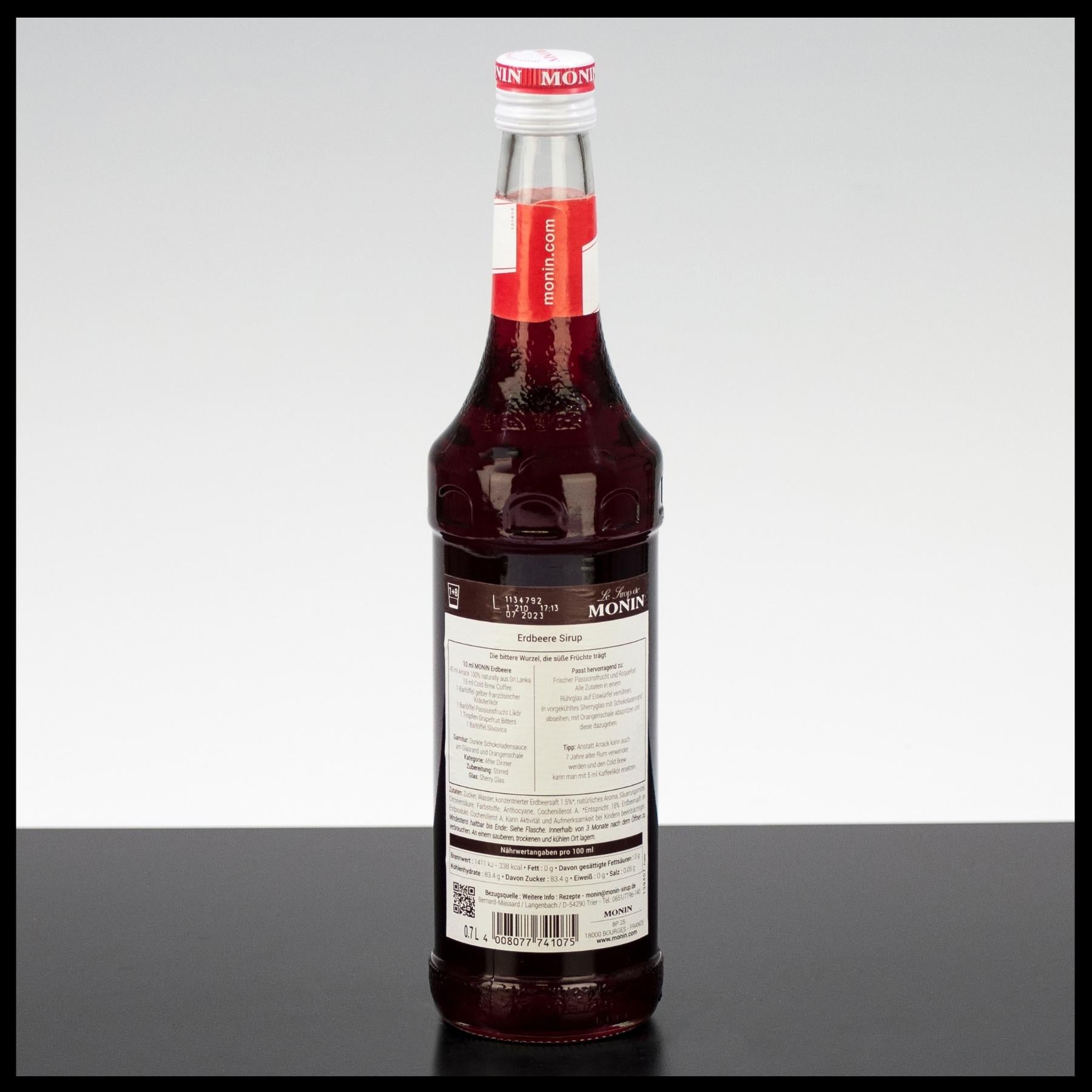 Monin Sirup Erdbeere 0,7L - Trinklusiv