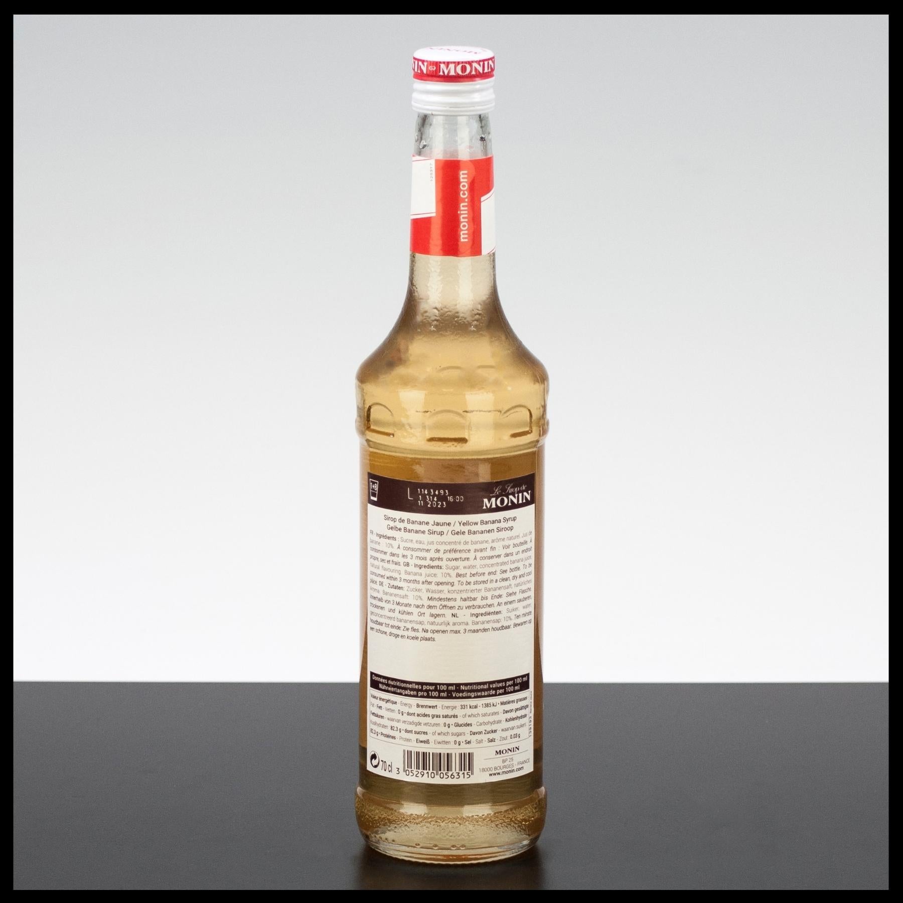 Monin Sirup Gelbe Banane 0,7L - Trinklusiv