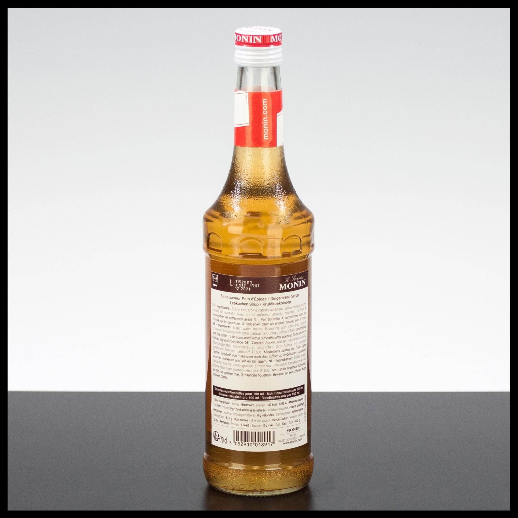 Monin Sirup Lebkuchen 0,7L - Trinklusiv