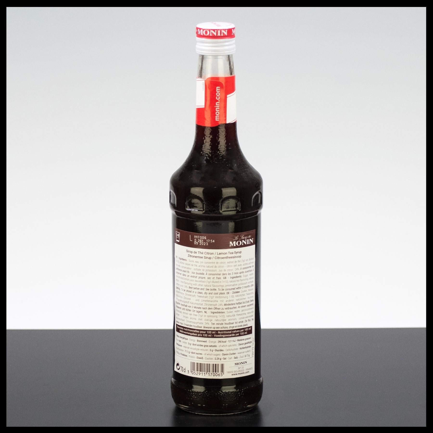 Monin Sirup Lemon Tea 0,7L - Trinklusiv