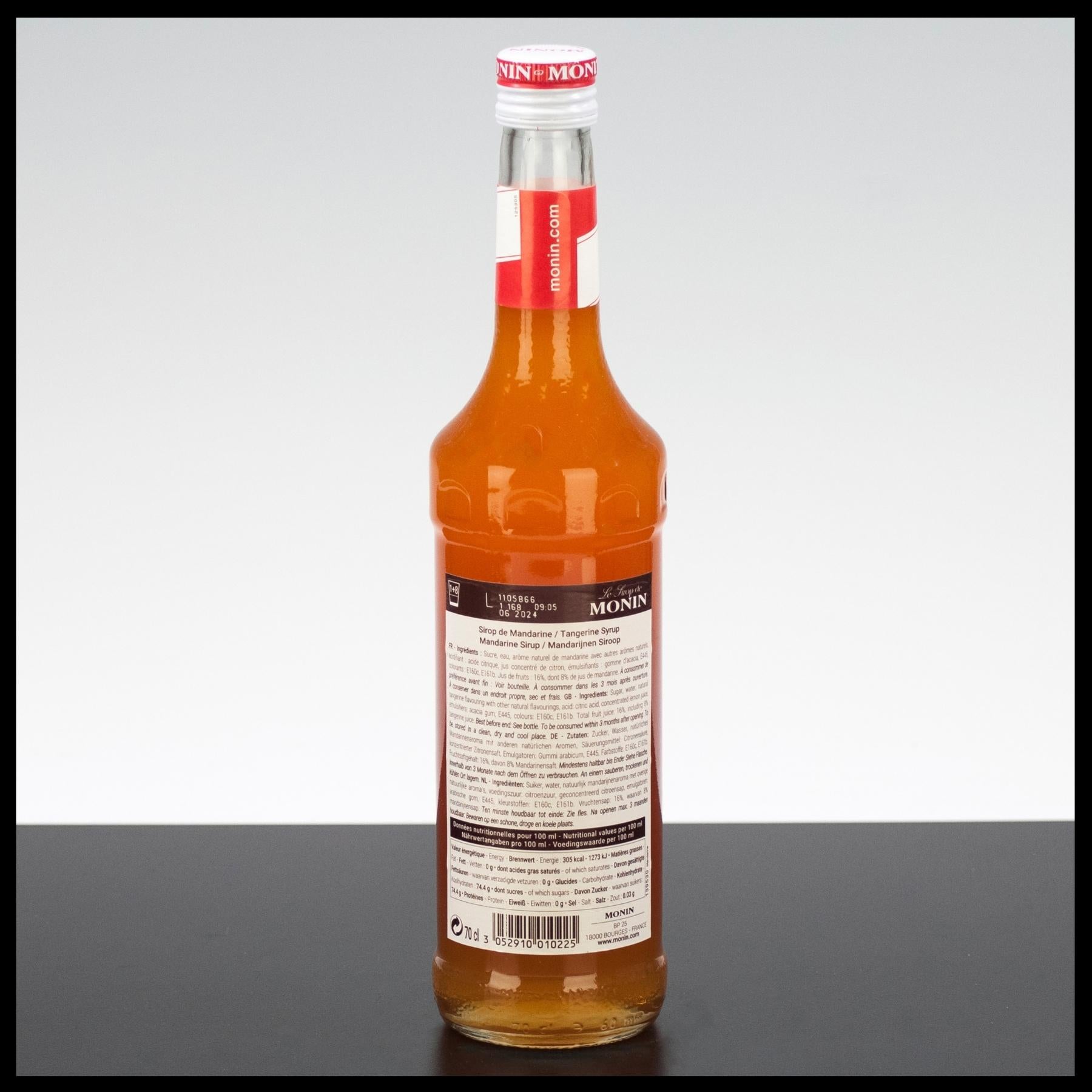 Monin Sirup Mandarine 0,7L - Trinklusiv