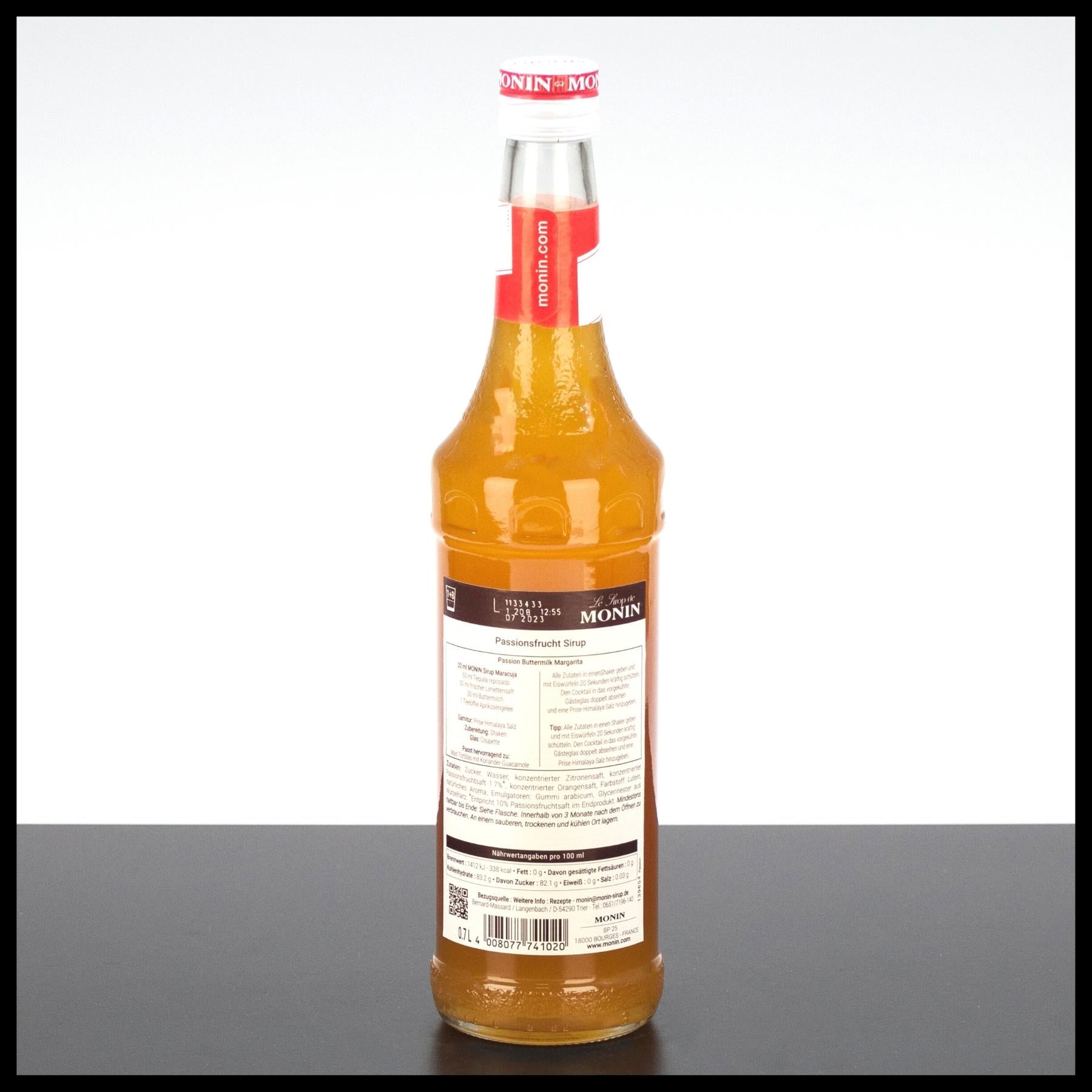 Monin Sirup Maracuja 0,7L - Trinklusiv