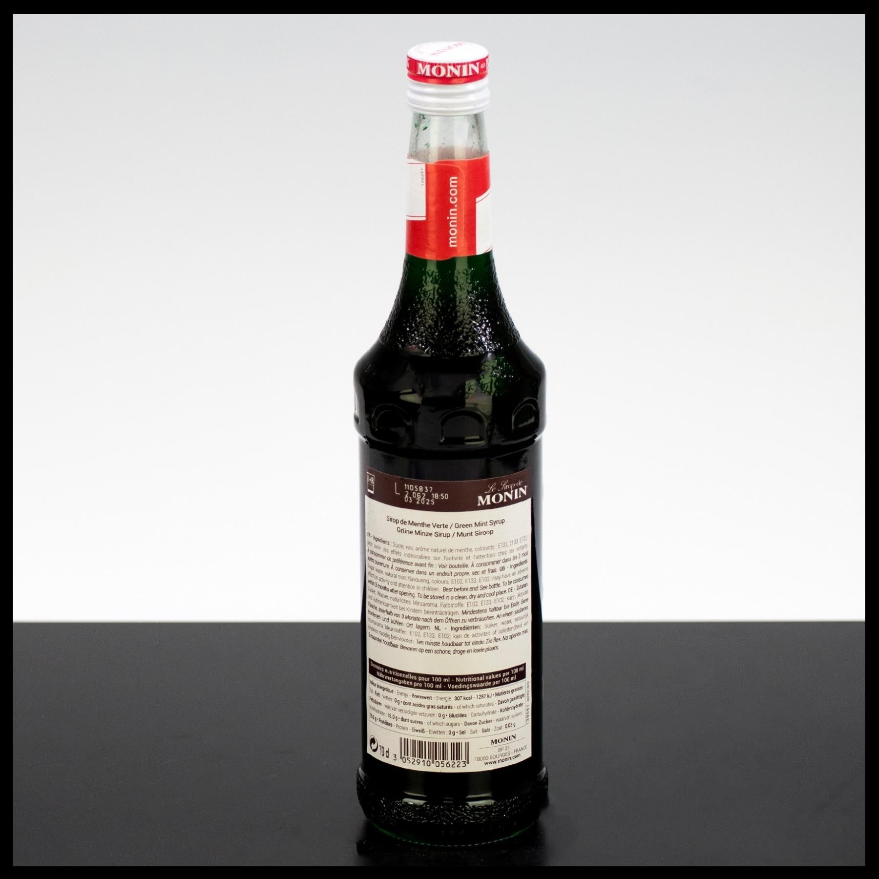 Monin Sirup Pfefferminz Grün 0,7L - Trinklusiv