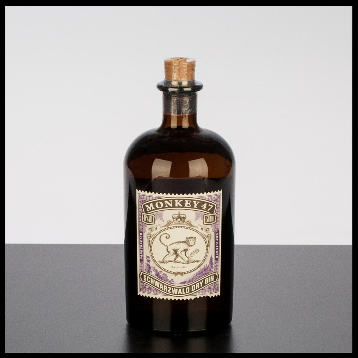 Monkey 47 Schwarzwald Dry Gin 0,5L - 47% Vol. - Trinklusiv