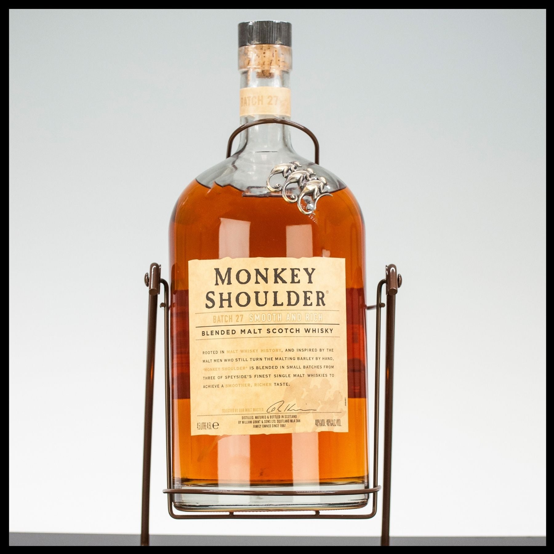Monkey Shoulder Blended Malt Liter 40% - 4,5 Whisky