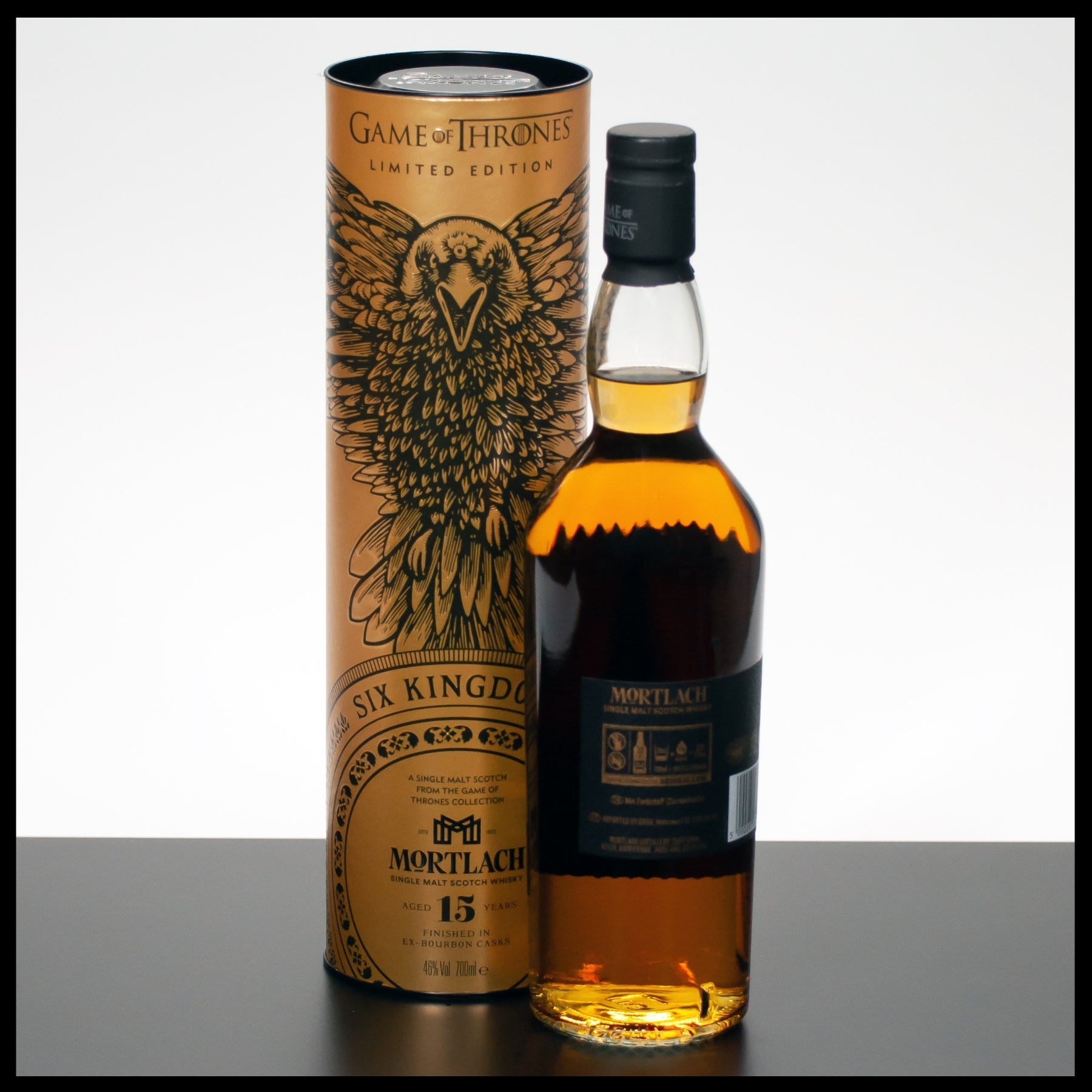 Mortlach 15 YO Game of Thrones Six Kingdoms 0,7L - 46% - Trinklusiv
