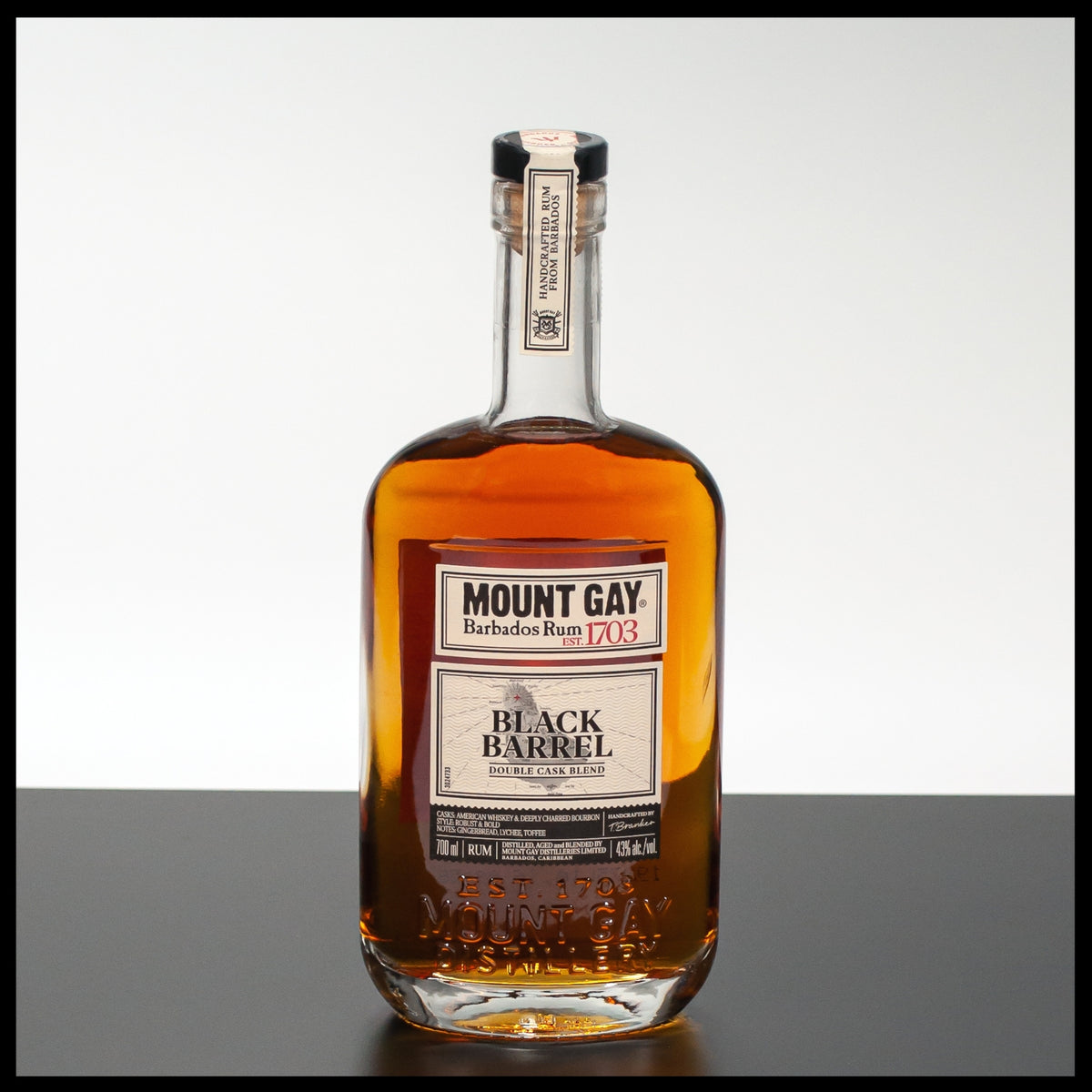 Mount Gay Black Barrel 0,7L - 43% Vol. - Trinklusiv