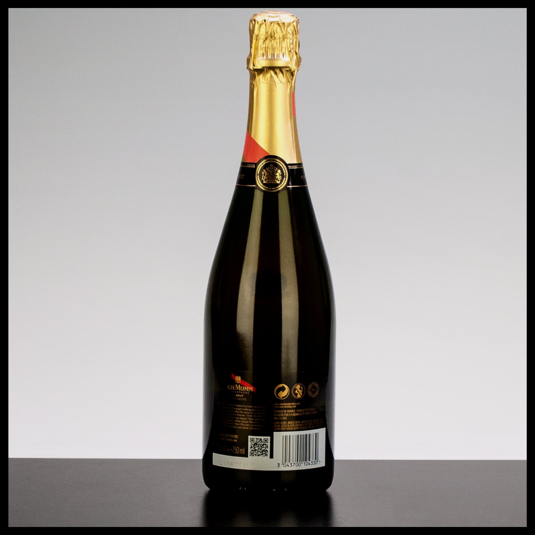 Mumm Rosé Champagner 0,75L - 12% Vol. - Trinklusiv
