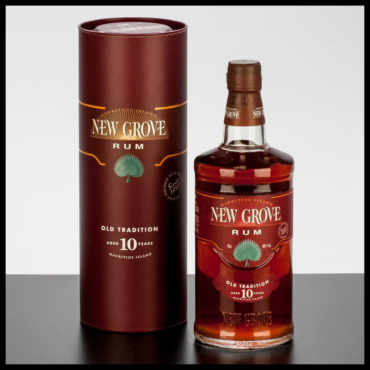 New Grove Old Tradition 10 YO Mauritius Island Rum 0,7L - 40% Vol. - Trinklusiv