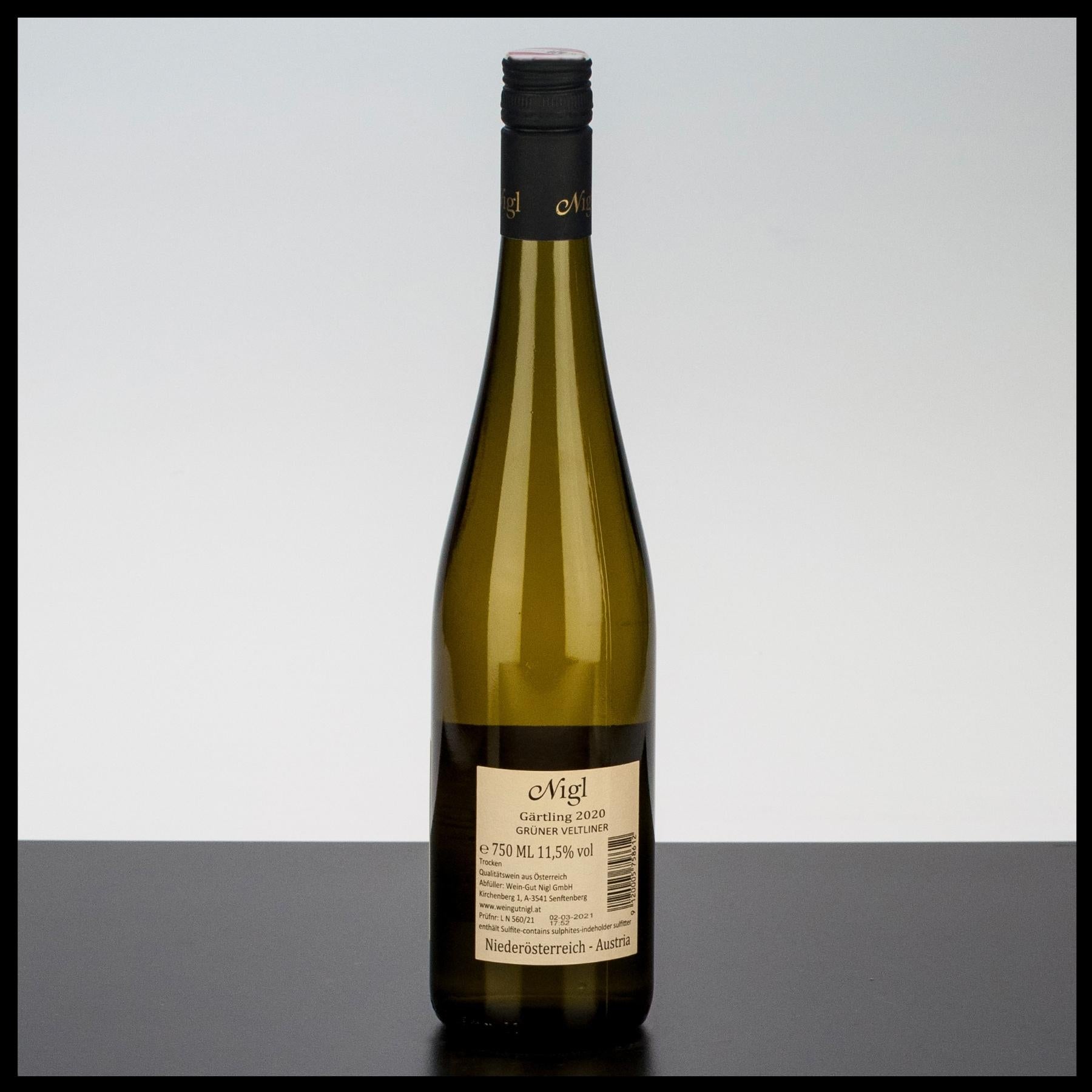 Nigl Grüner Veltliner Gärtling 0,75L - 12% Vol. - Trinklusiv
