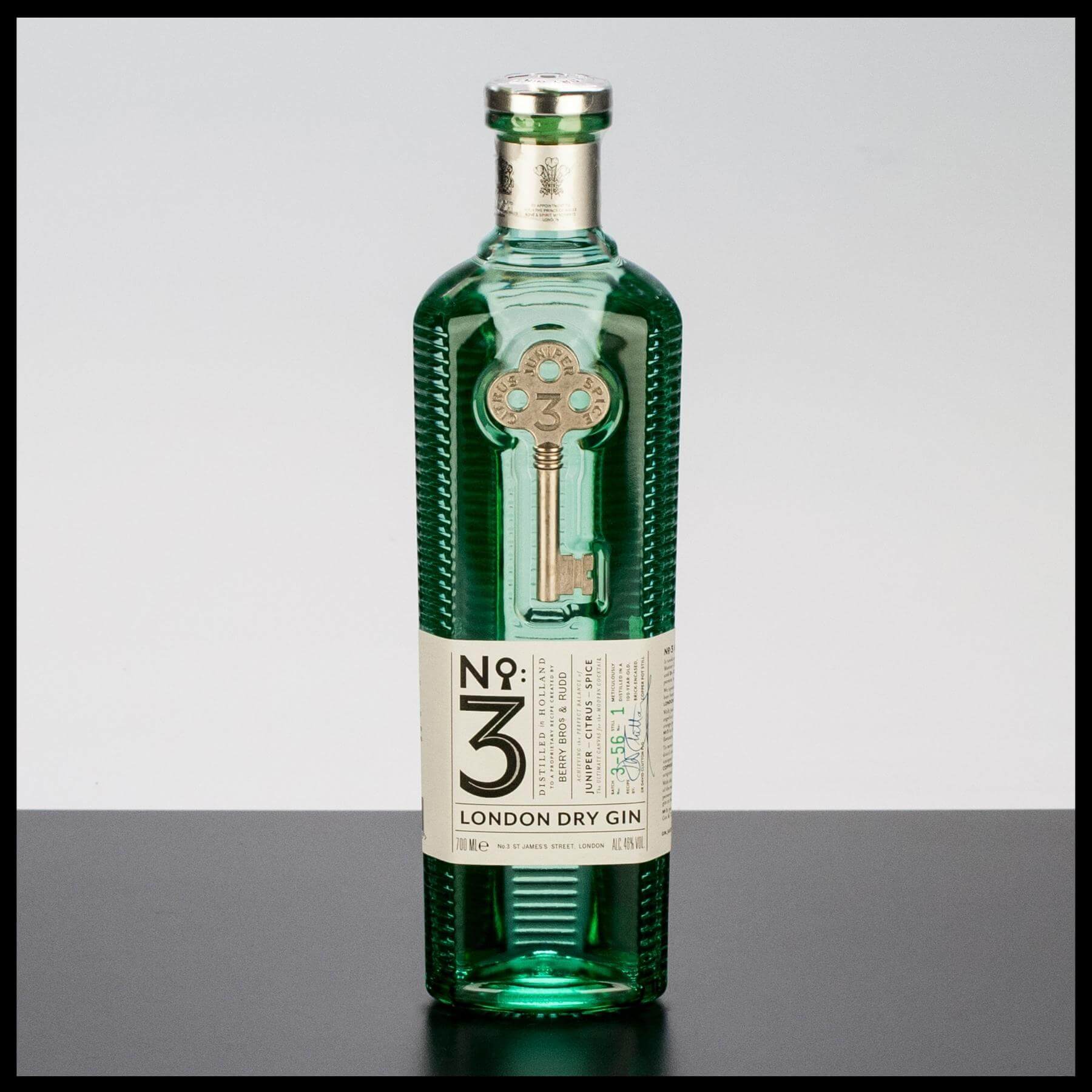 No. 3 London Dry Gin 0,7L - 46% Vol. - Trinklusiv