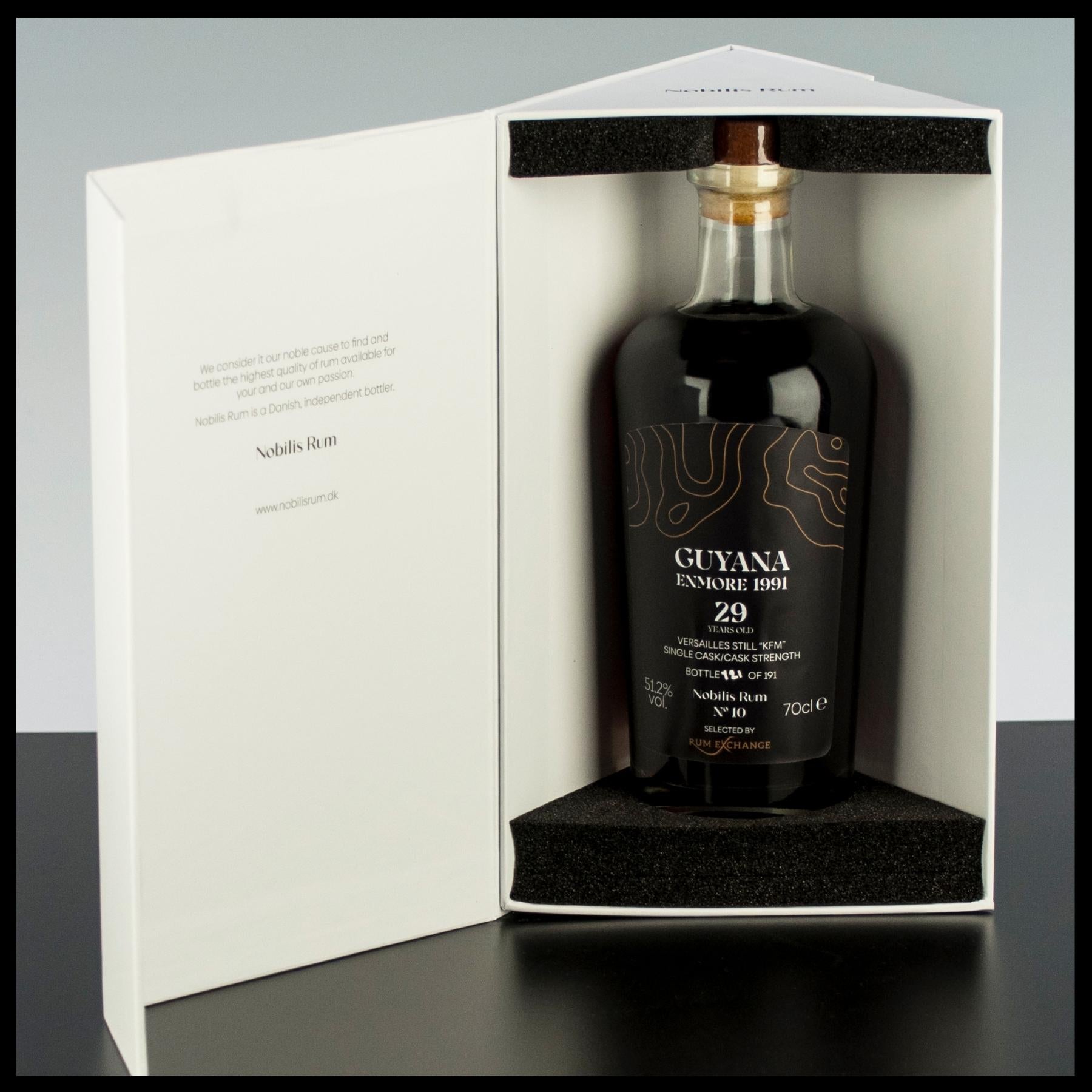 Nobilis 29 YO Guyana Enmore 1991 Rum 0,7L - 51,2% Vol. - Trinklusiv