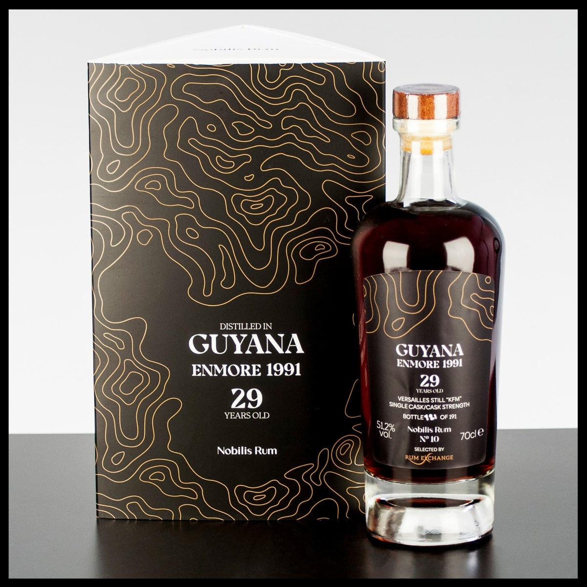Nobilis 29 YO Guyana Enmore 1991 Rum 0,7L - 51,2% Vol. - Trinklusiv