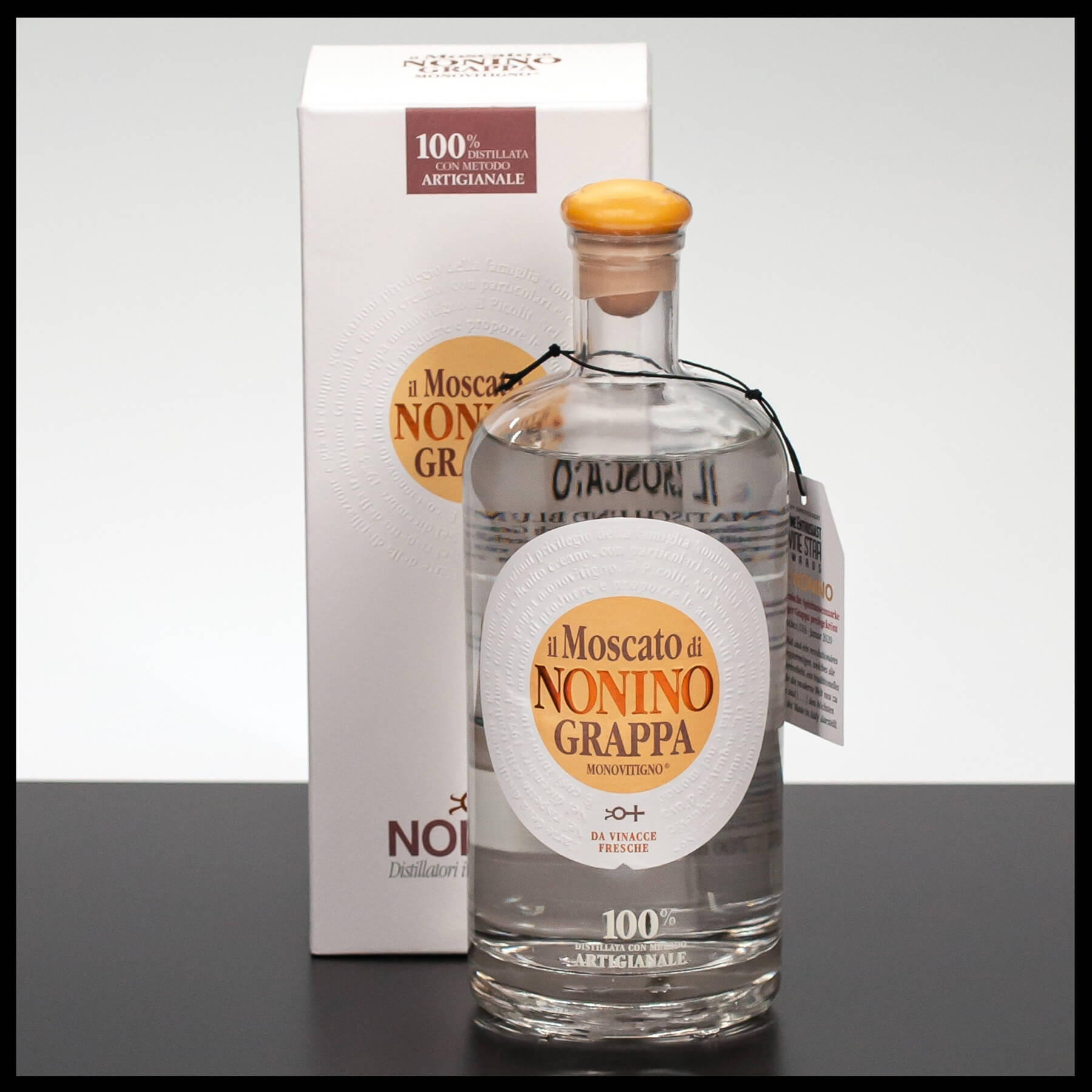 Nonino Grappa Il Moscato Monovitigno 0,7L - 41% Vol. - Trinklusiv