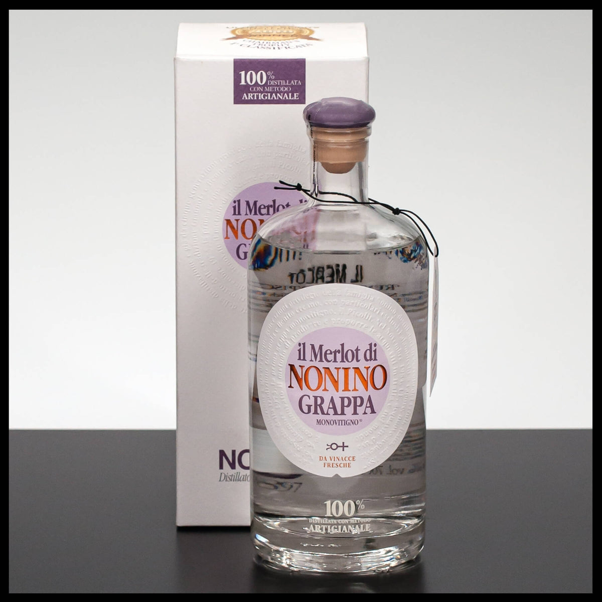 Nonino Grappa Merlot 0,7L - 41% Vol. - Trinklusiv