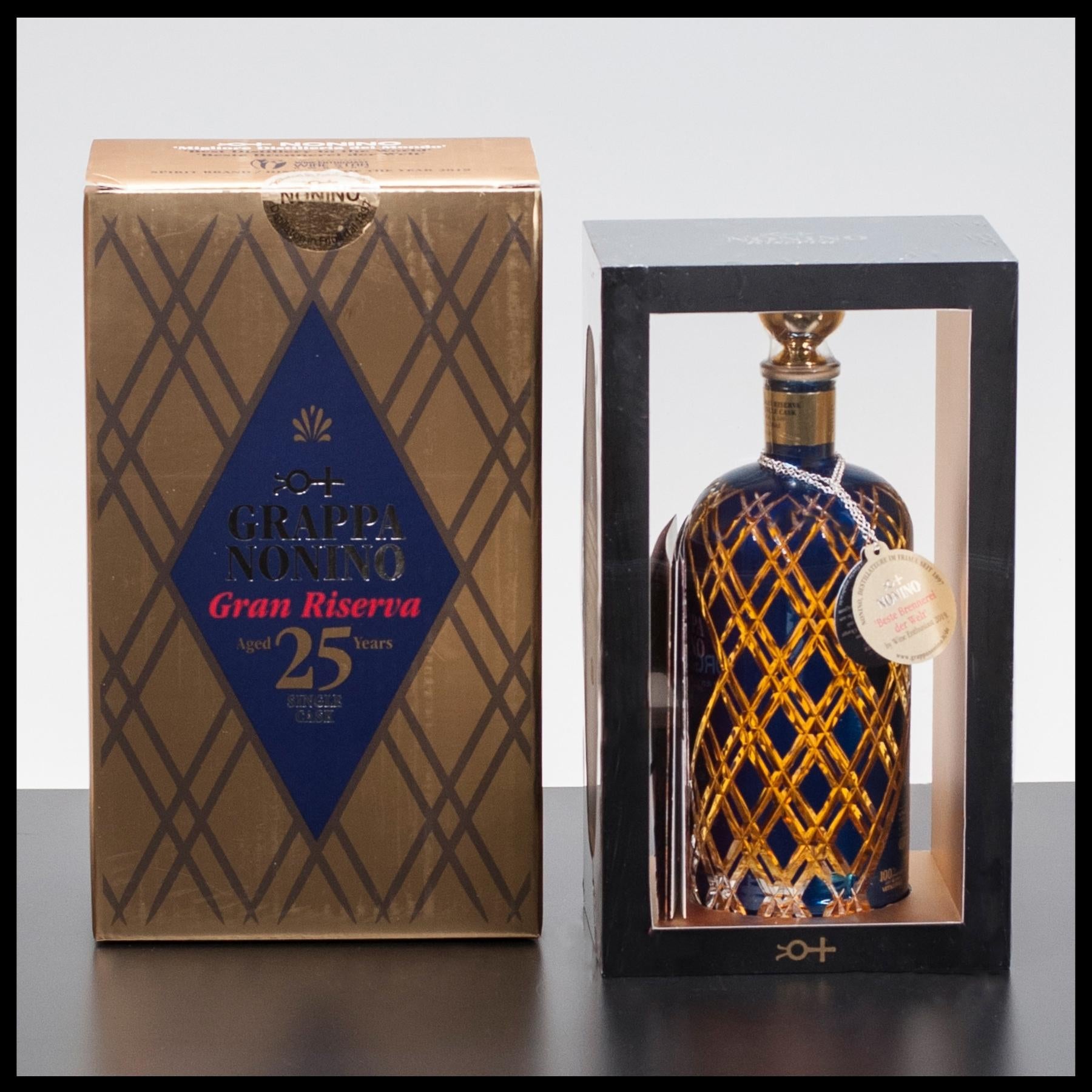 Nonino Grappa Riserva 25 YO Barrique 0,7L - 43% Vol. - Trinklusiv