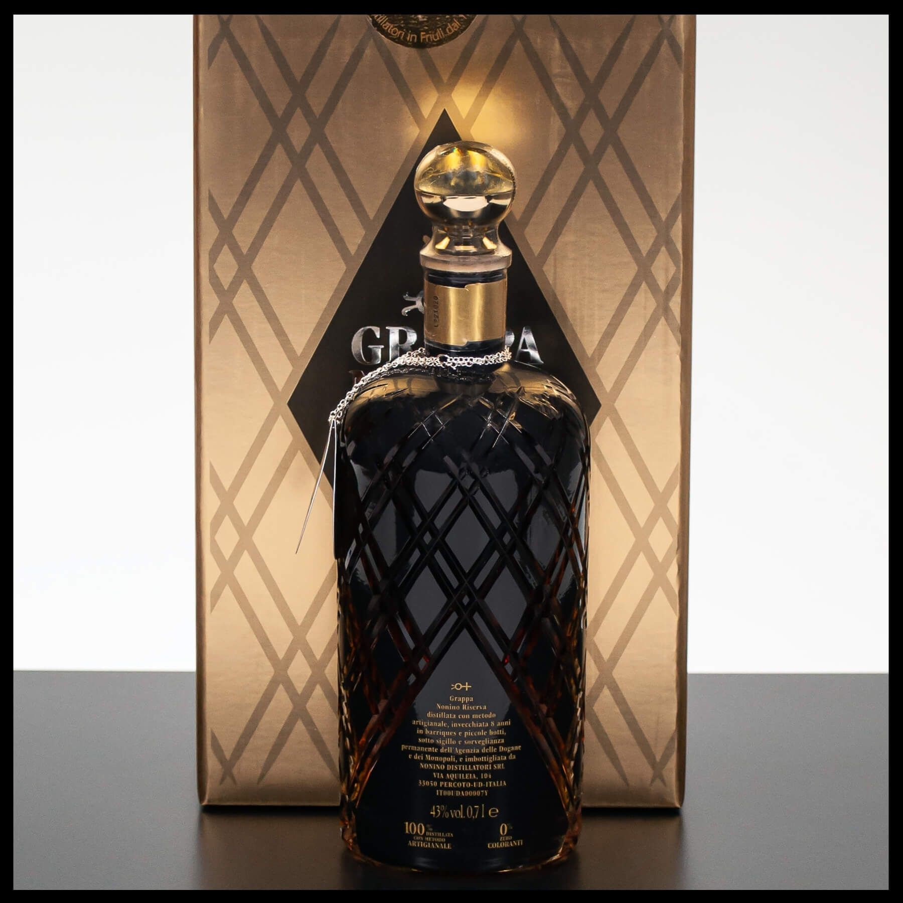 Nonino Grappa Riserva 8 YO 0,7L - 43% Vol. - Trinklusiv