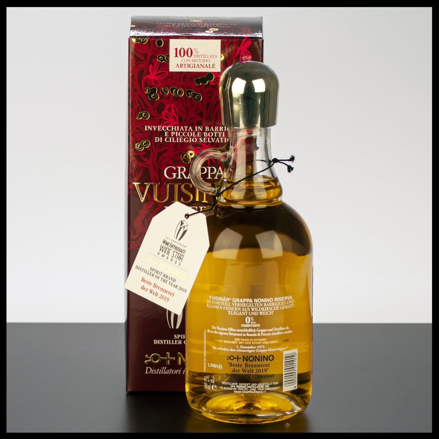 Nonino Grappa Vuisinar Riserva 0,7L - 41% Vol. - Trinklusiv