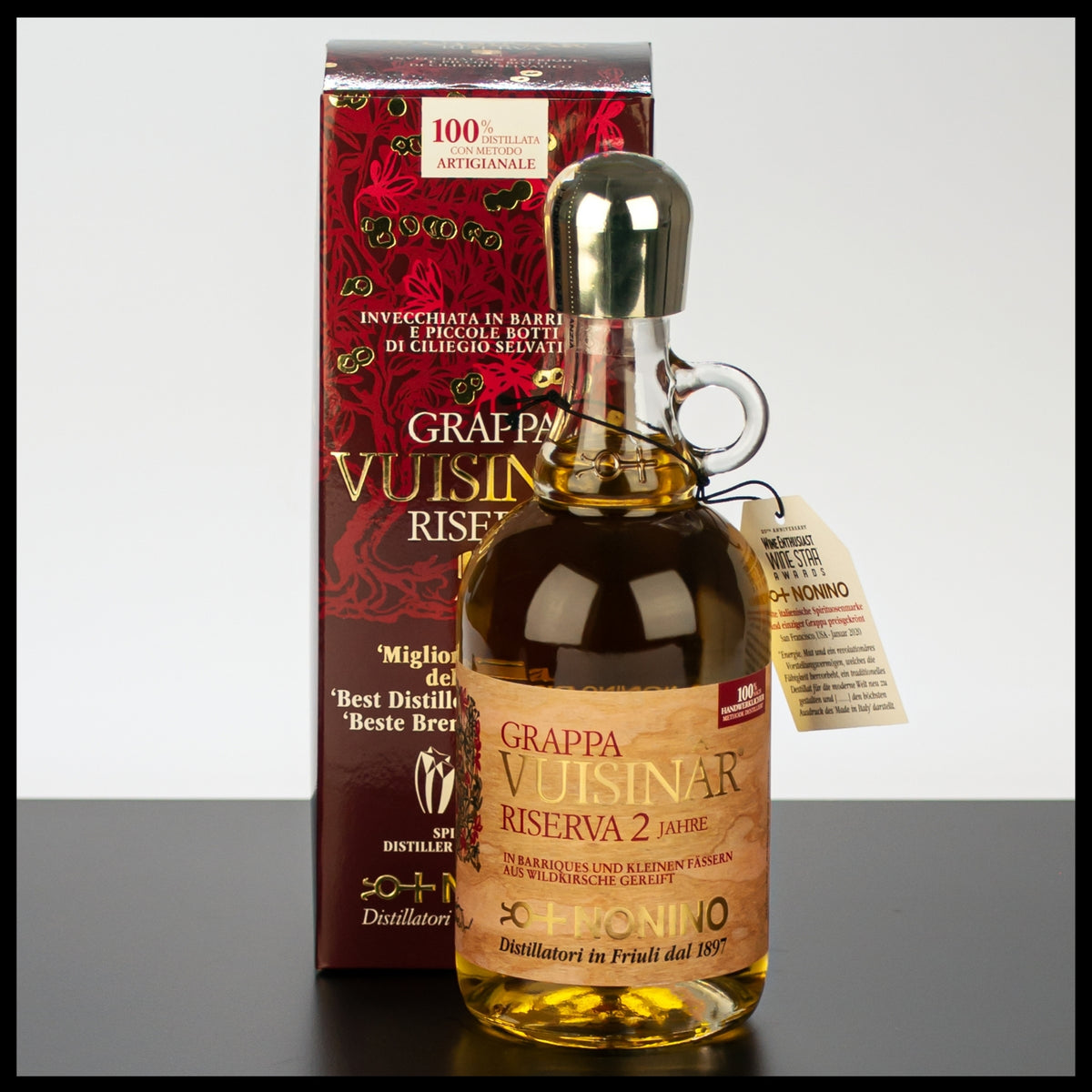 Nonino Grappa Vuisinar Riserva 0,7L - 41% Vol. - Trinklusiv