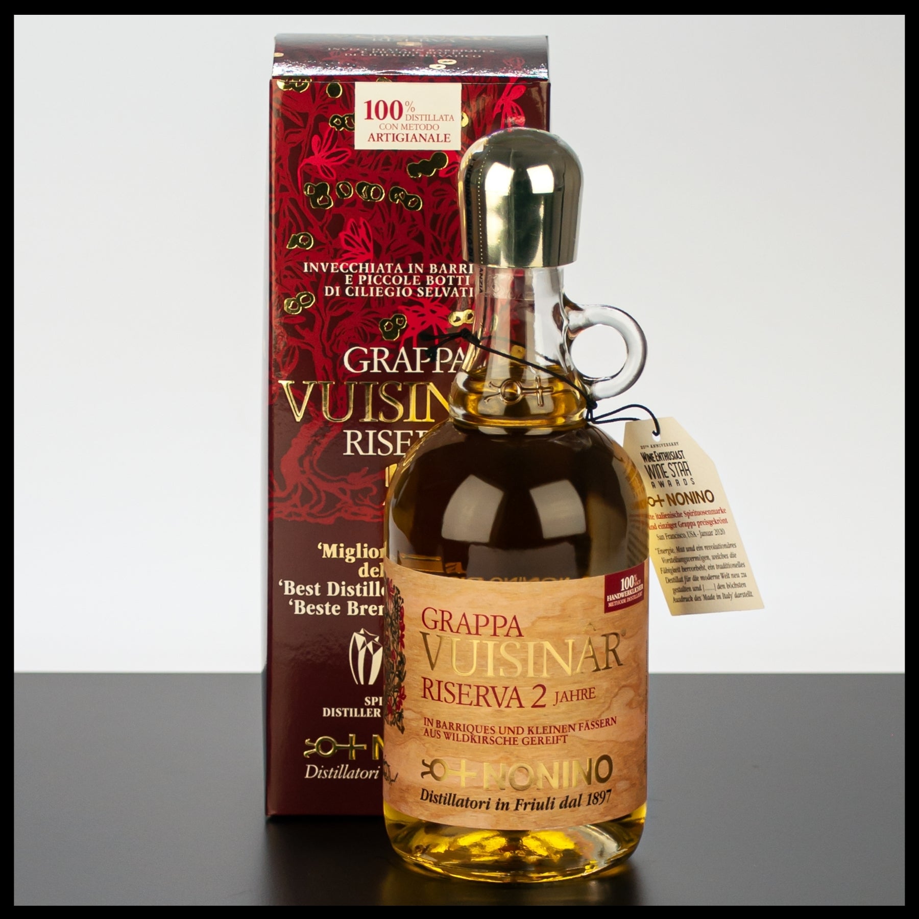 Nonino Grappa Vuisinar Riserva 0,7L - 41% Vol. - Trinklusiv