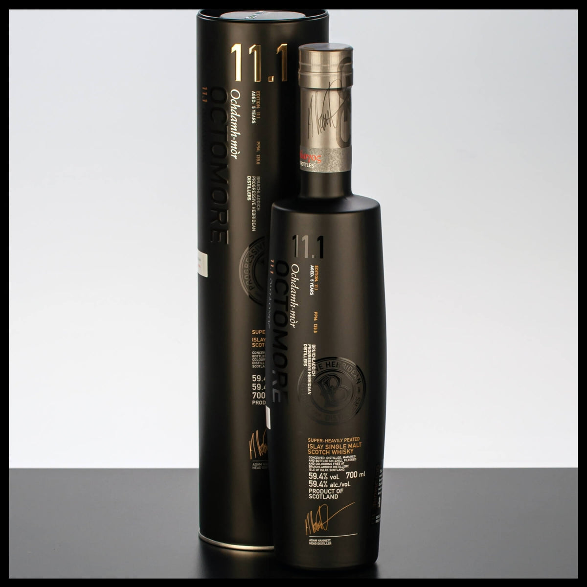 Octomore 11.1 Islay Single Malt Whisky 0,7L - 59,4% Vol. - Trinklusiv