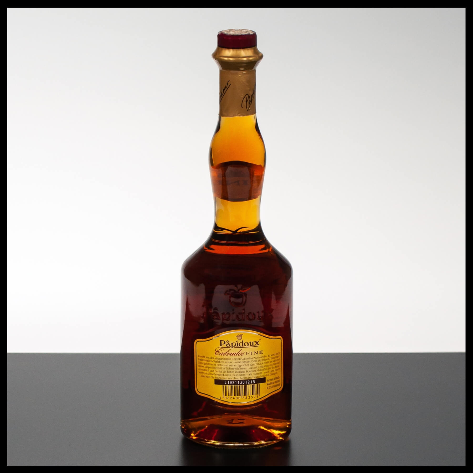 Papidoux Calvados Fine 0,7L - 40% Vol. - Trinklusiv