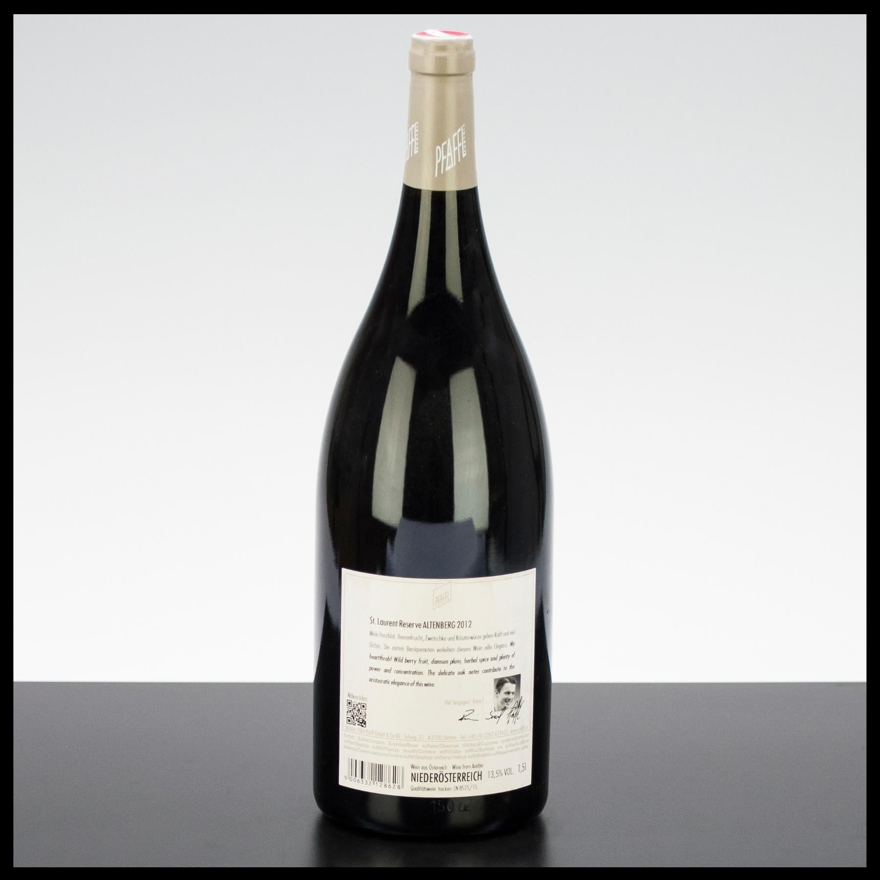 Pfaffl St. Laurent Altenberg Reserve 1,5L - 13,5% Vol. - Trinklusiv