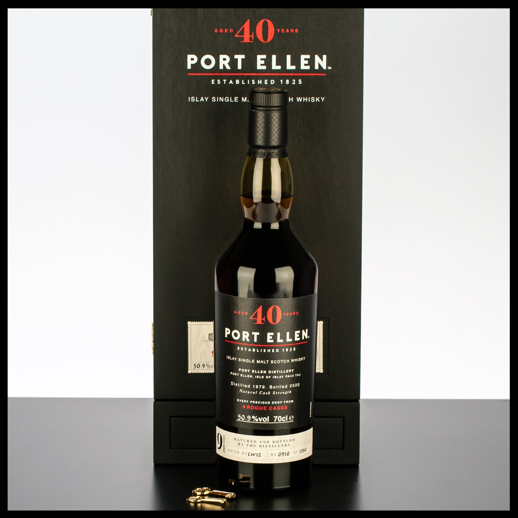 Port Ellen 40 YO 9 Rogue Casks 0,7L - 50,9% Vol. - Trinklusiv