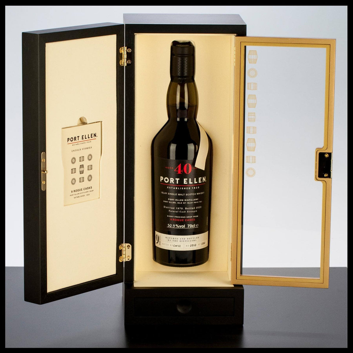 Port Ellen 40 YO 9 Rogue Casks 0,7L - 50,9% Vol. - Trinklusiv