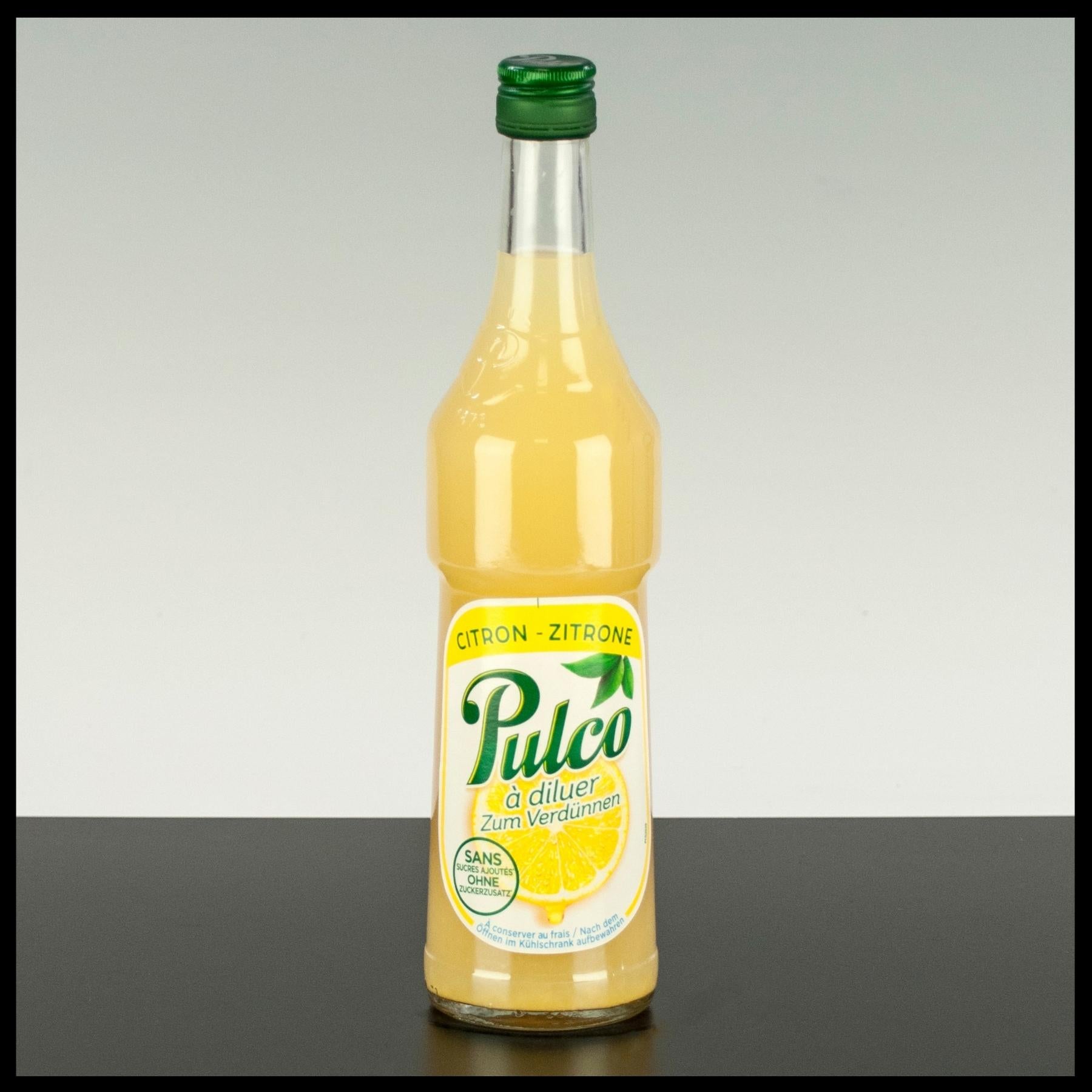 zitronensaft im kühlschrank aufbewahren Pulco Zitronensaft 0,7L online kaufen