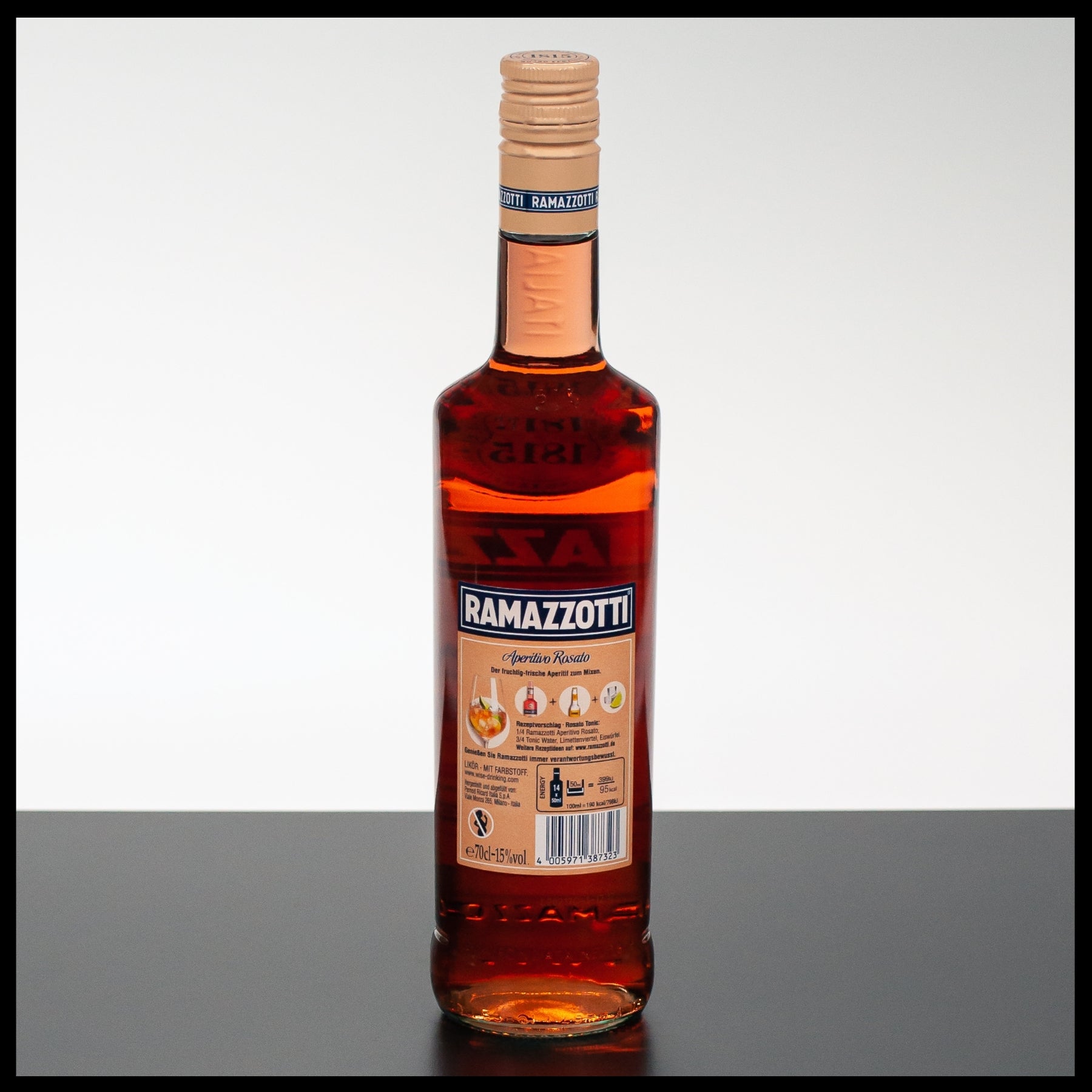 Ramazzotti Aperitivo Rosato 0,7L - 15% Vol. - Trinklusiv