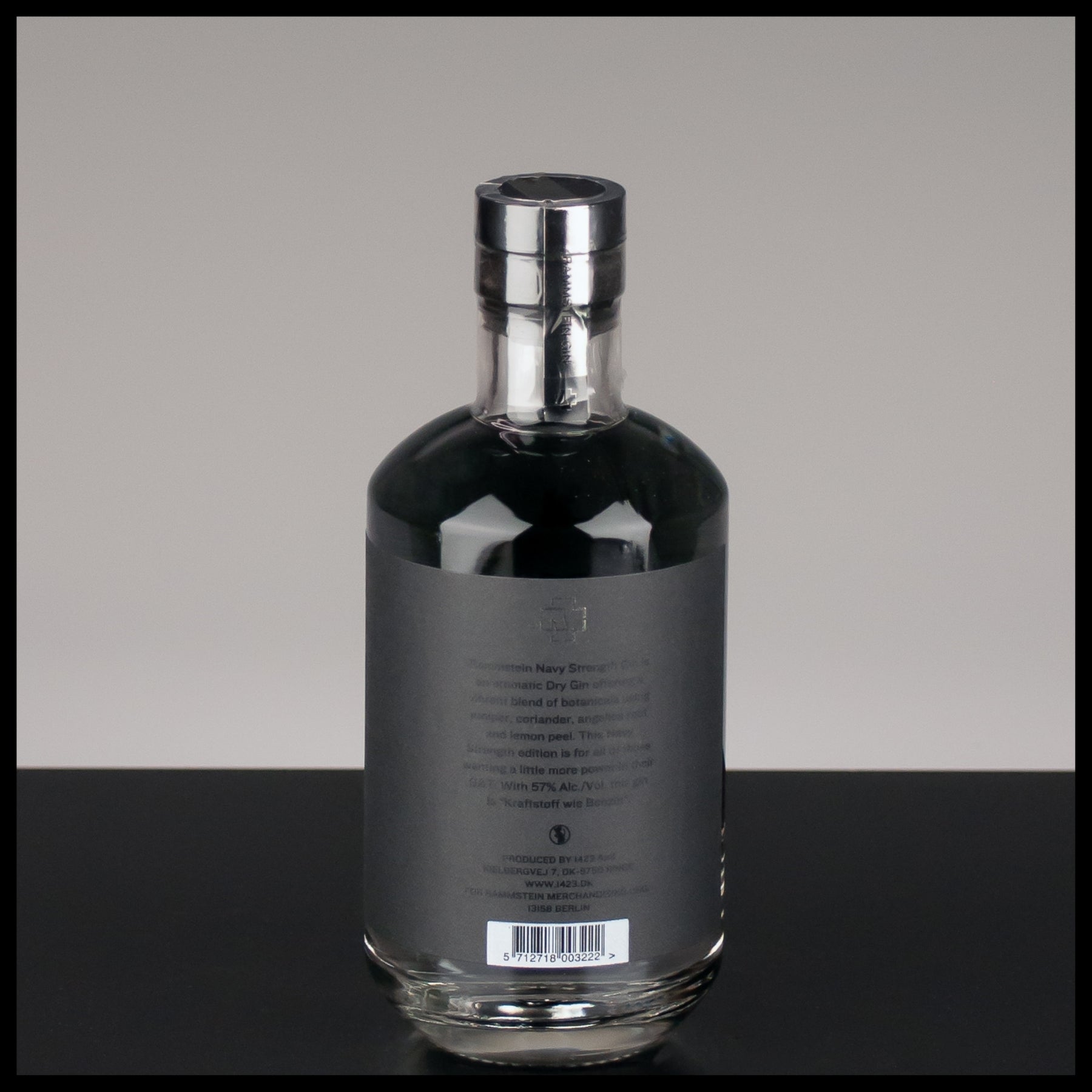 Rammstein Navy Strength Gin 0,5L - 57% Vol. - Trinklusiv